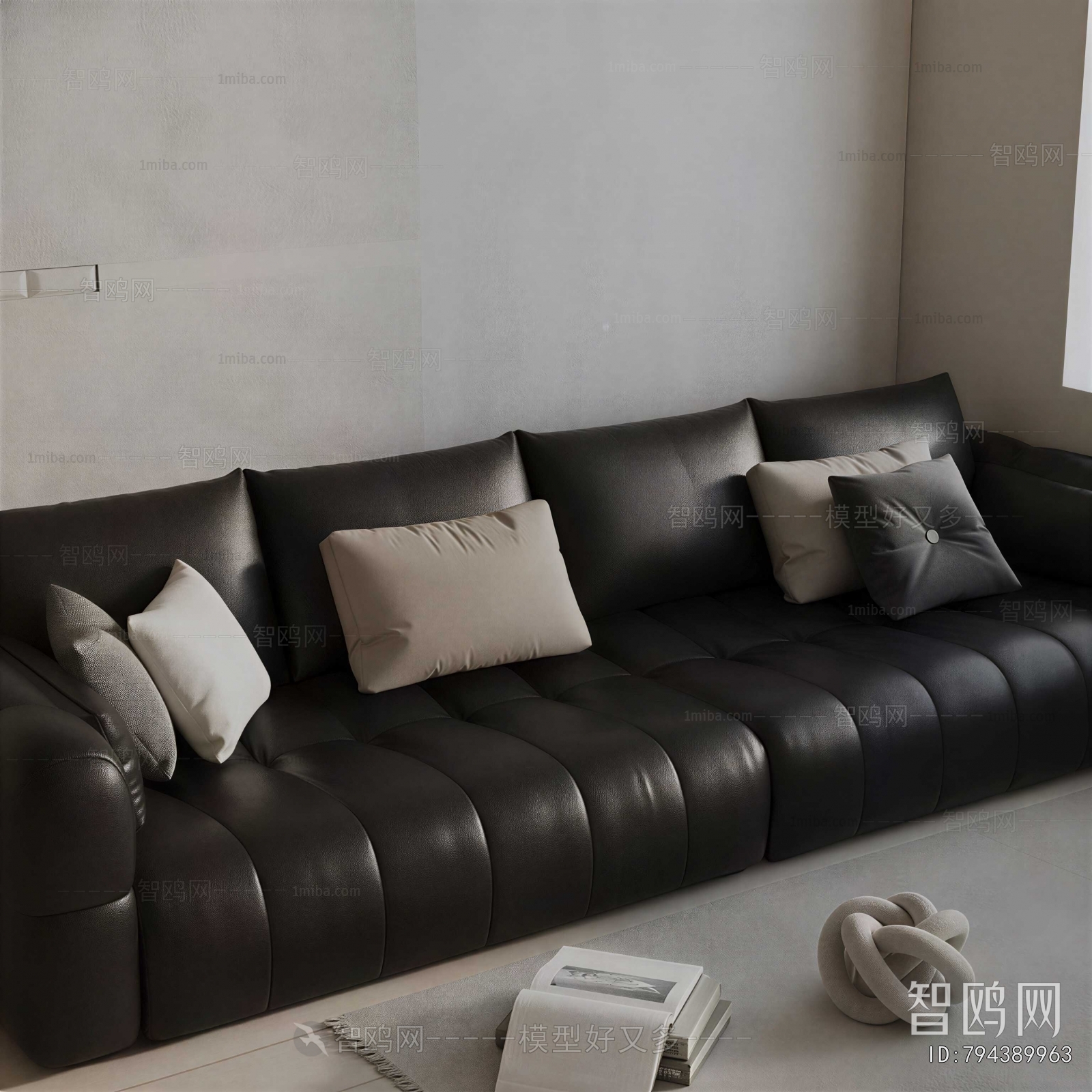 Modern Multi Person Sofa