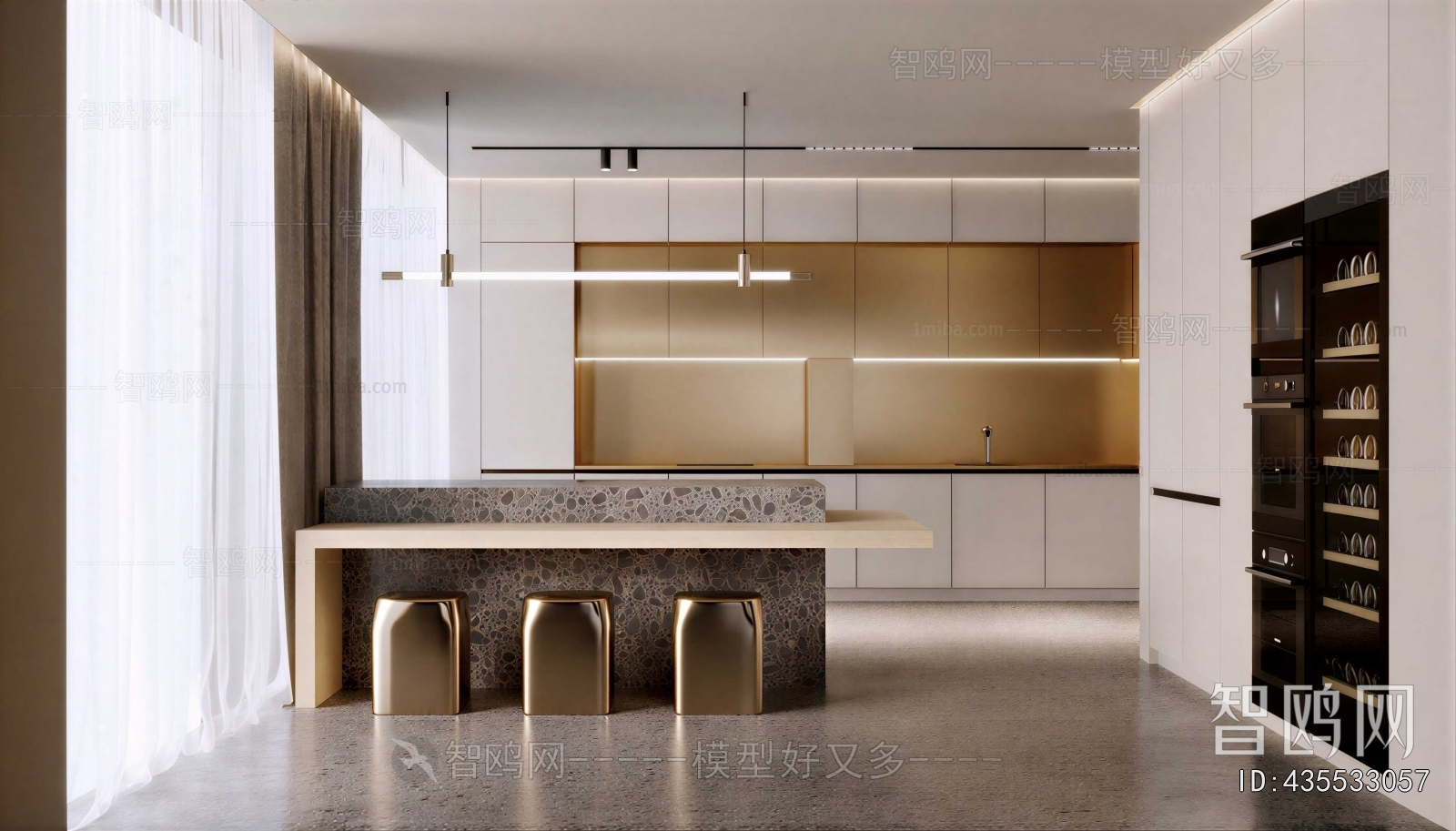 Modern The Kitchen