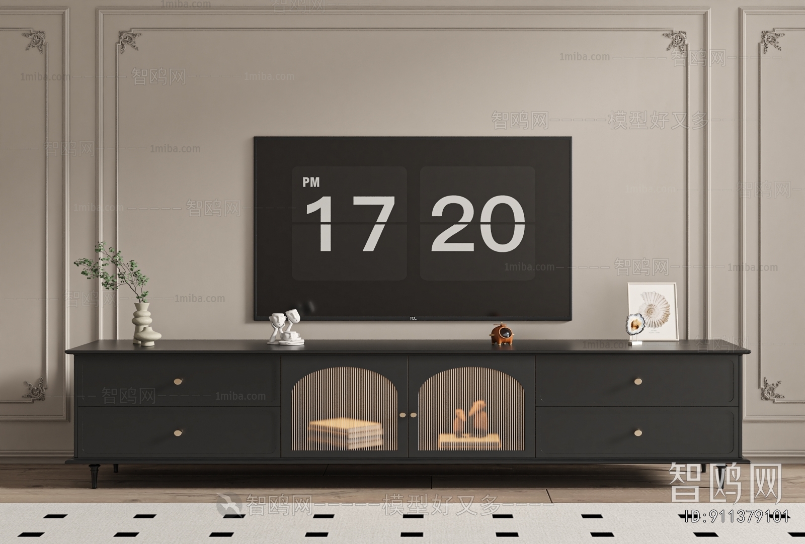 French Style TV Cabinet