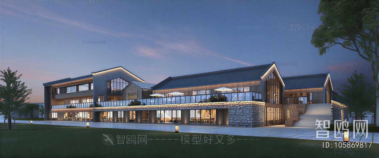 Modern Building Appearance