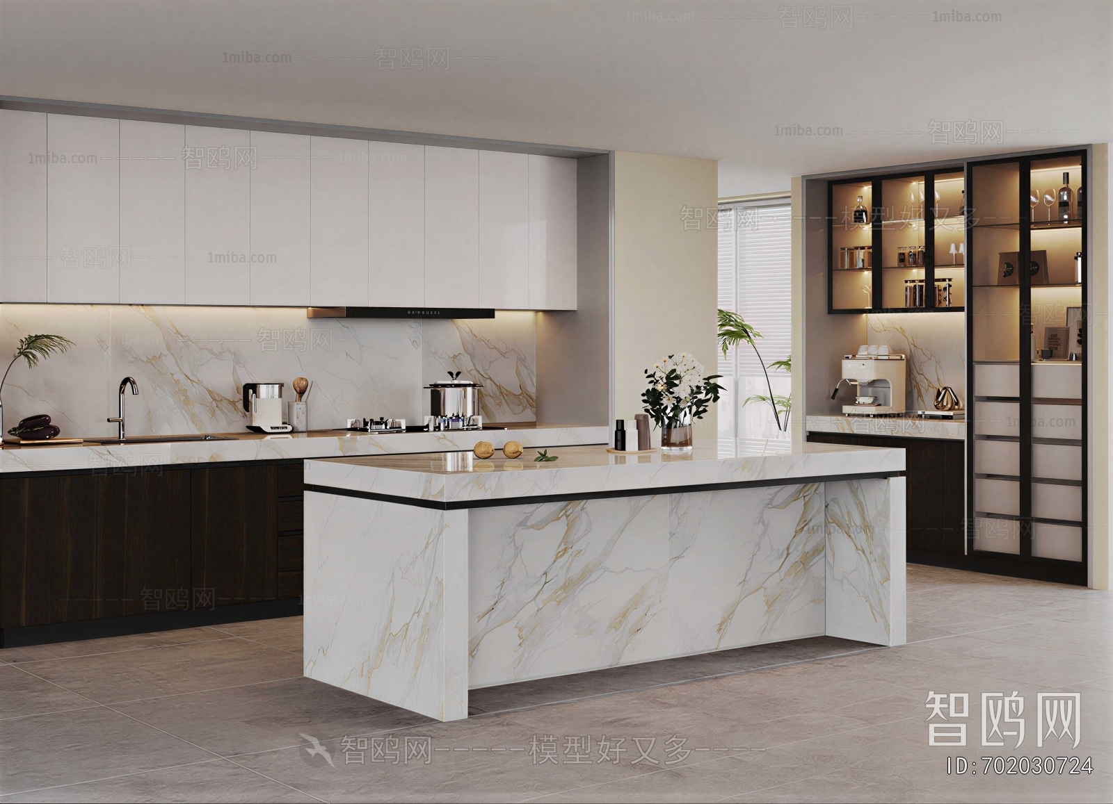 Modern The Kitchen