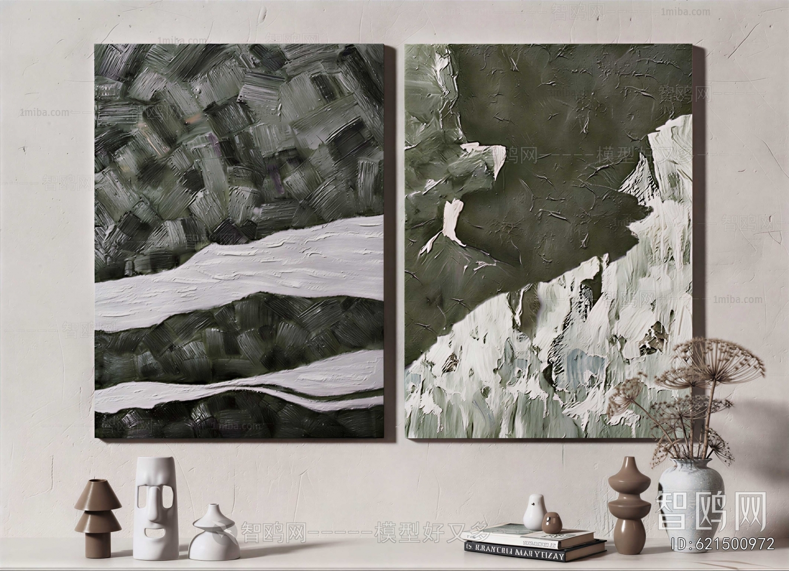 Wabi-sabi Style Painting