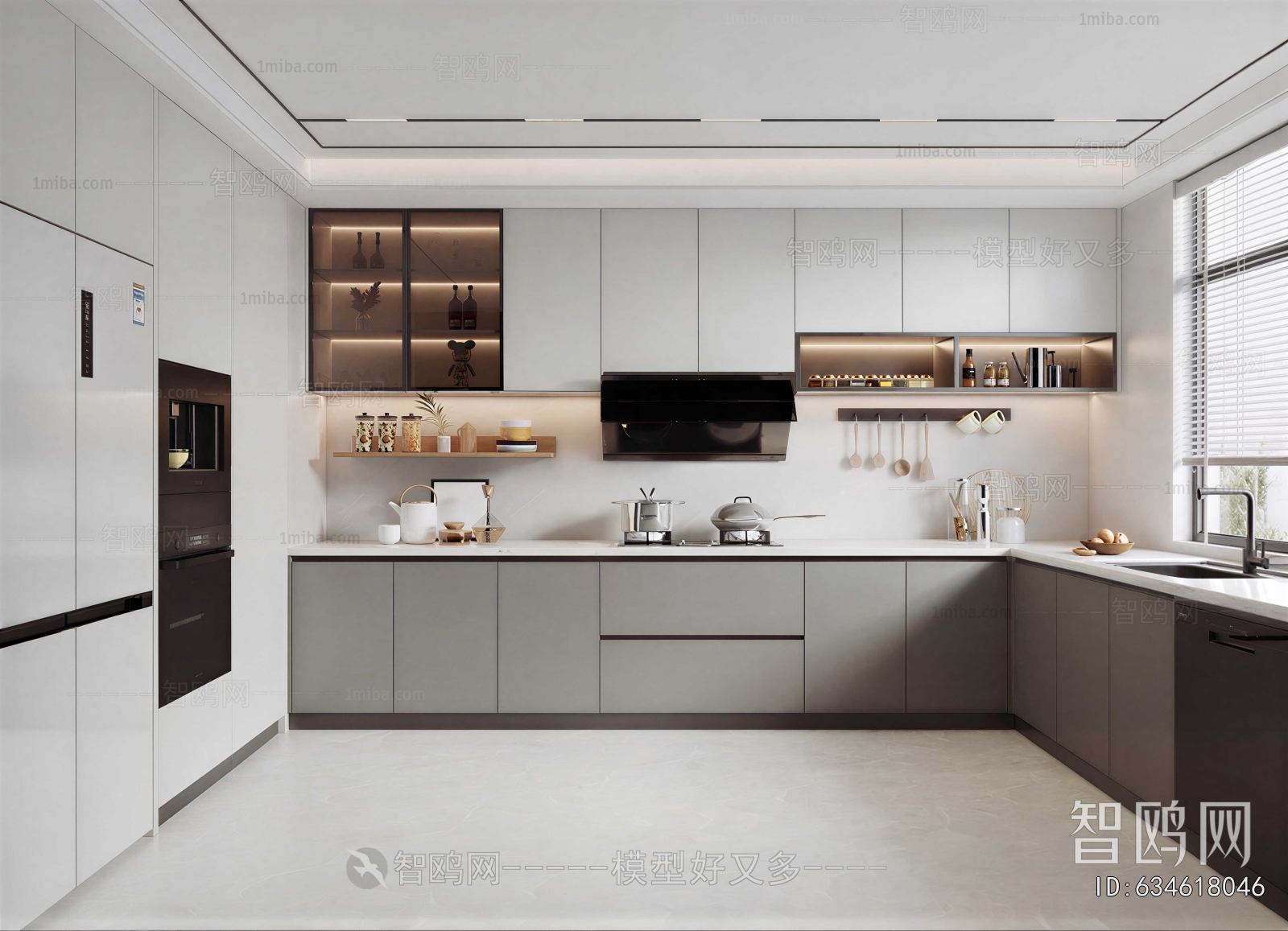Modern The Kitchen