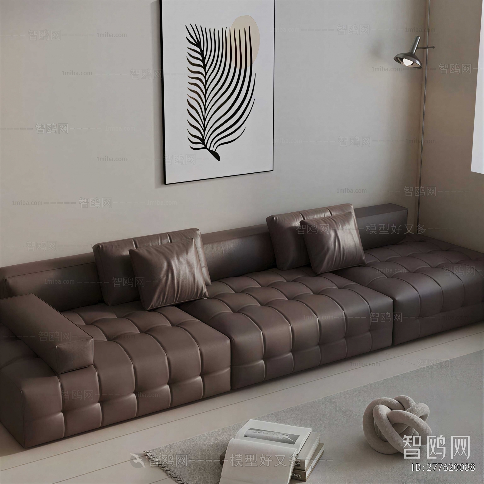 Modern Three-seat Sofa