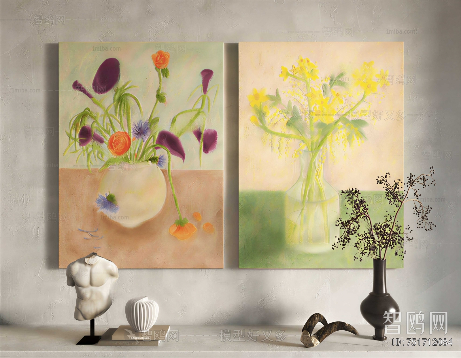Wabi-sabi Style Painting