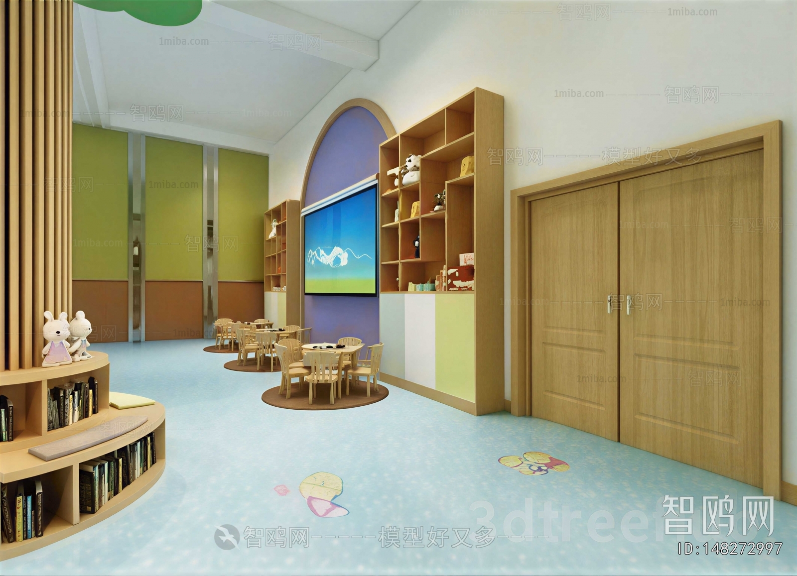 Modern Children's Playroom