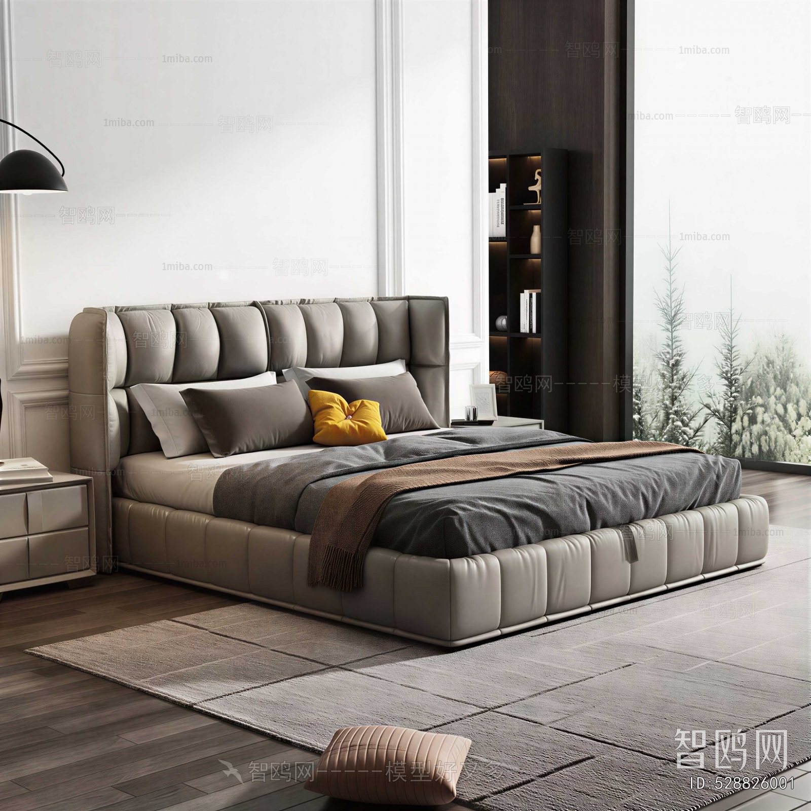 Modern Double Bed