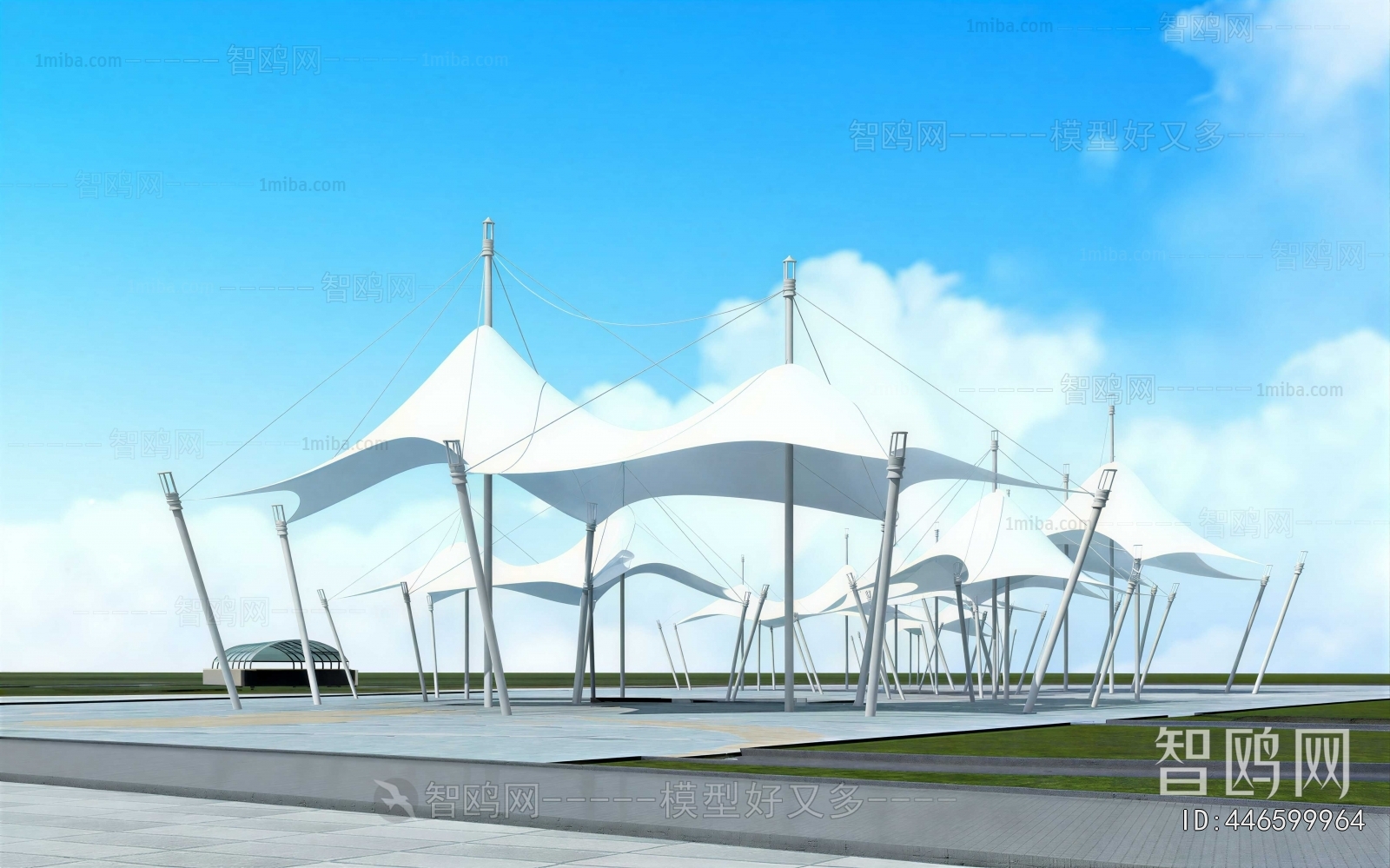 Modern Sunshade/Canopy/Tensioning Film