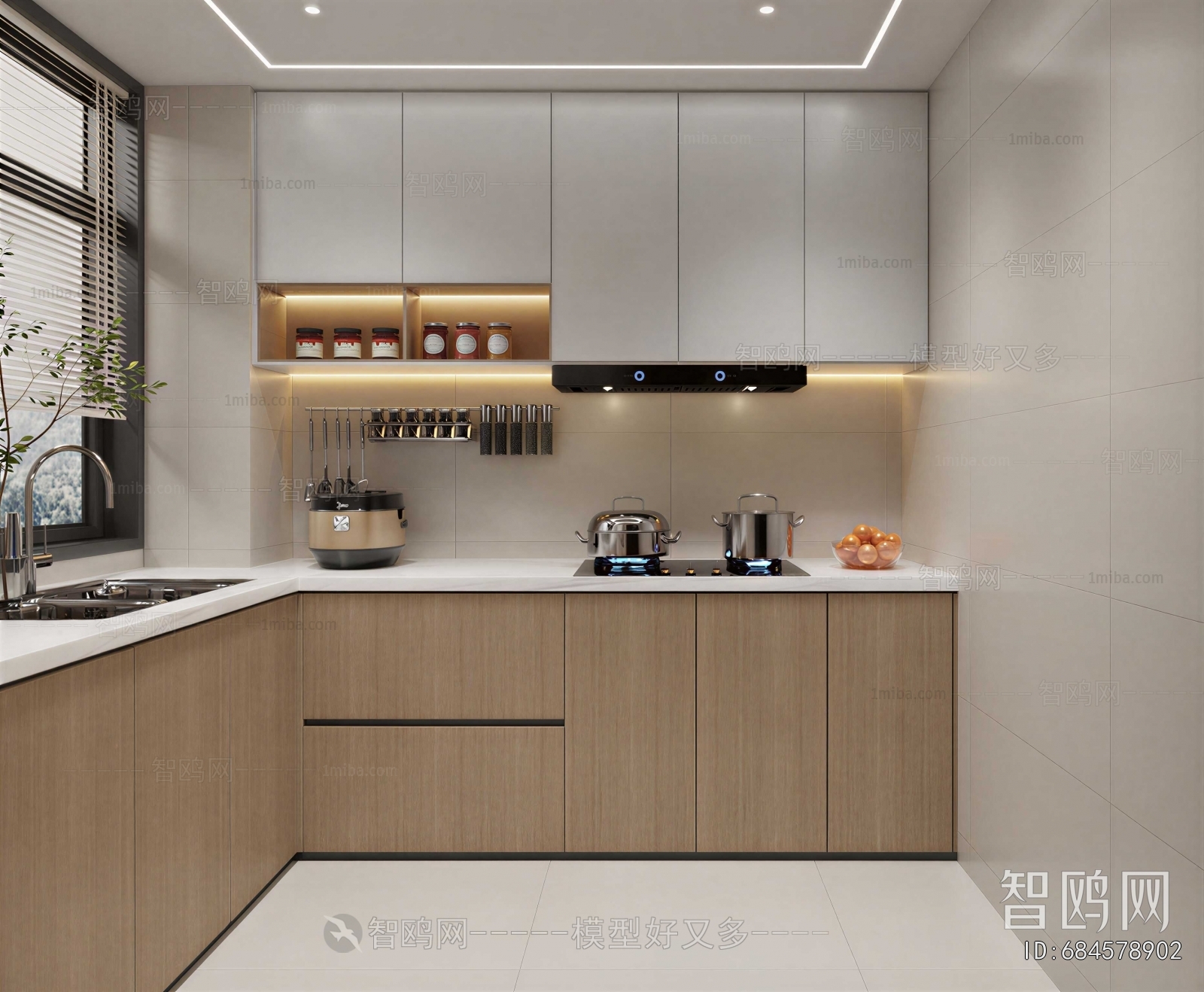 Modern The Kitchen