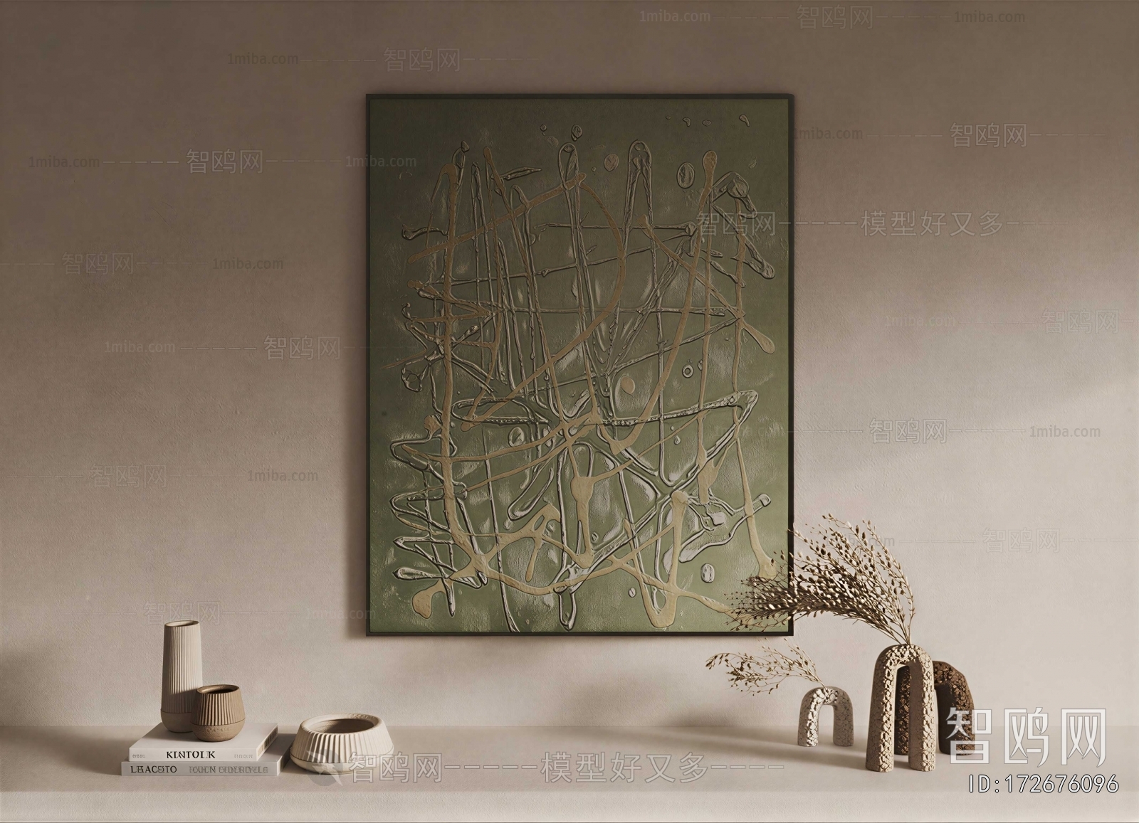 Wabi-sabi Style Painting