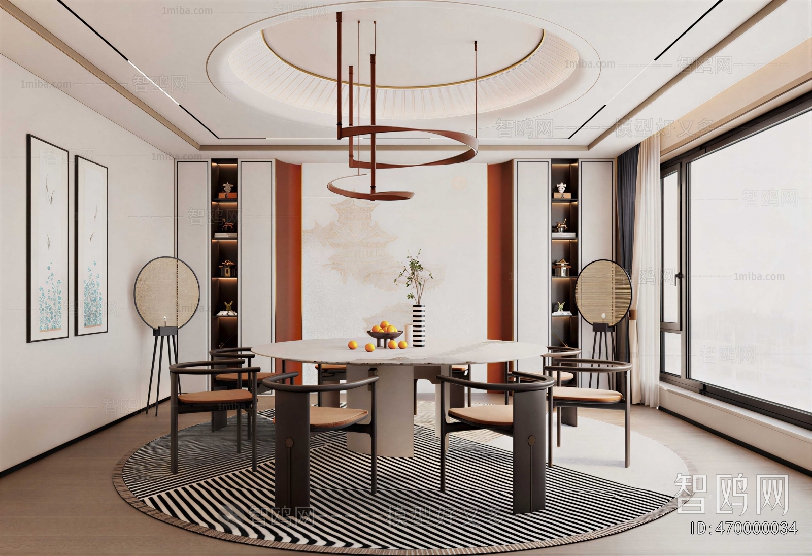 New Chinese Style Restaurant Box