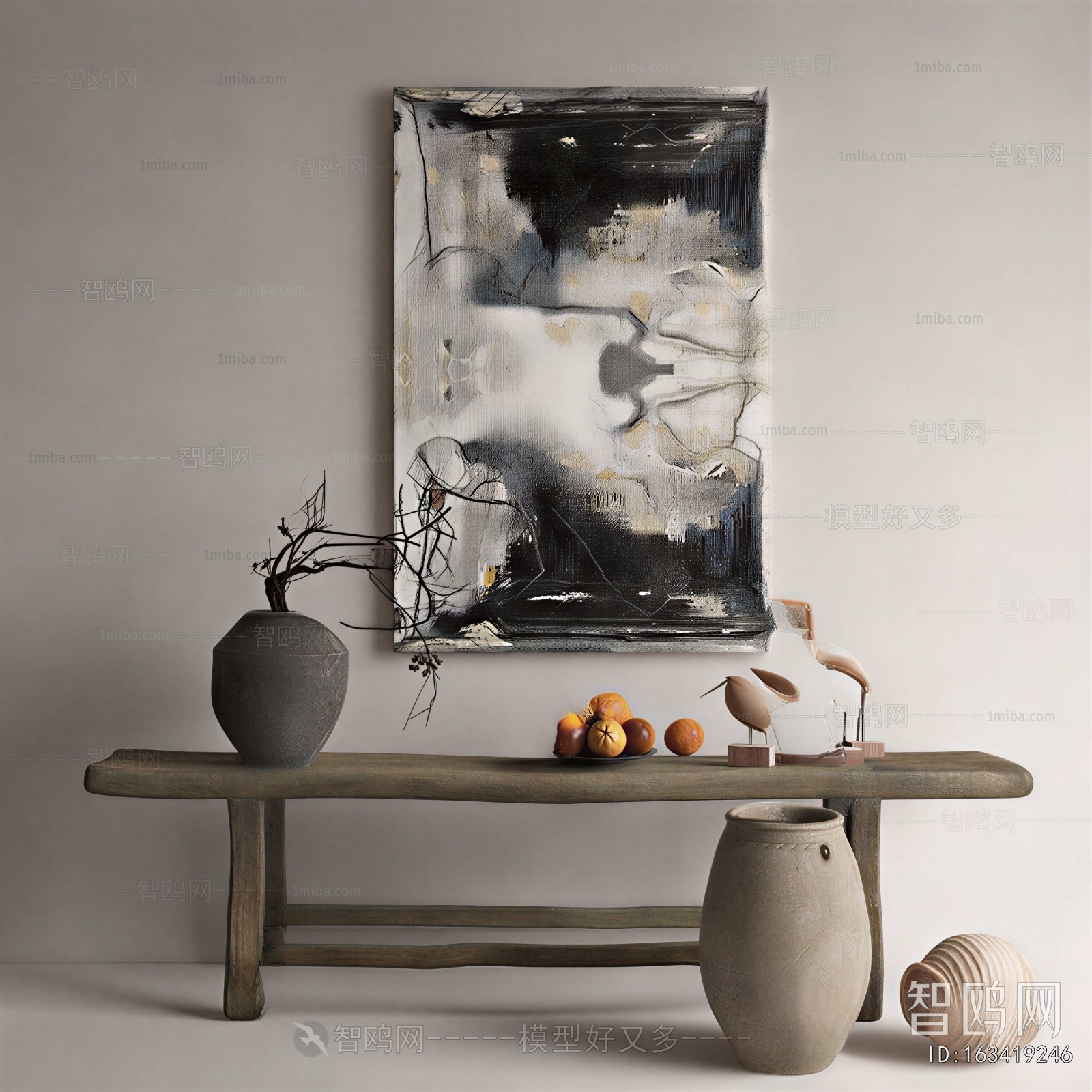 Wabi-sabi Style Painting