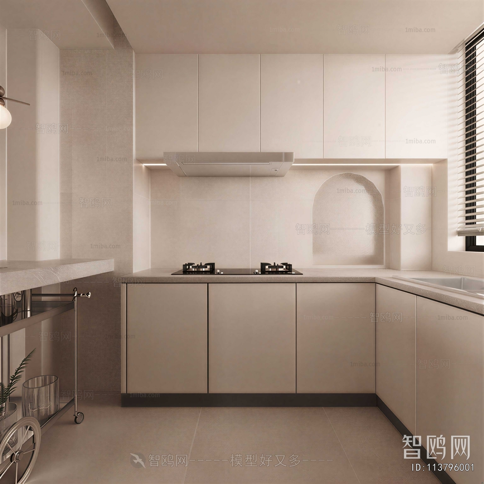 Modern The Kitchen