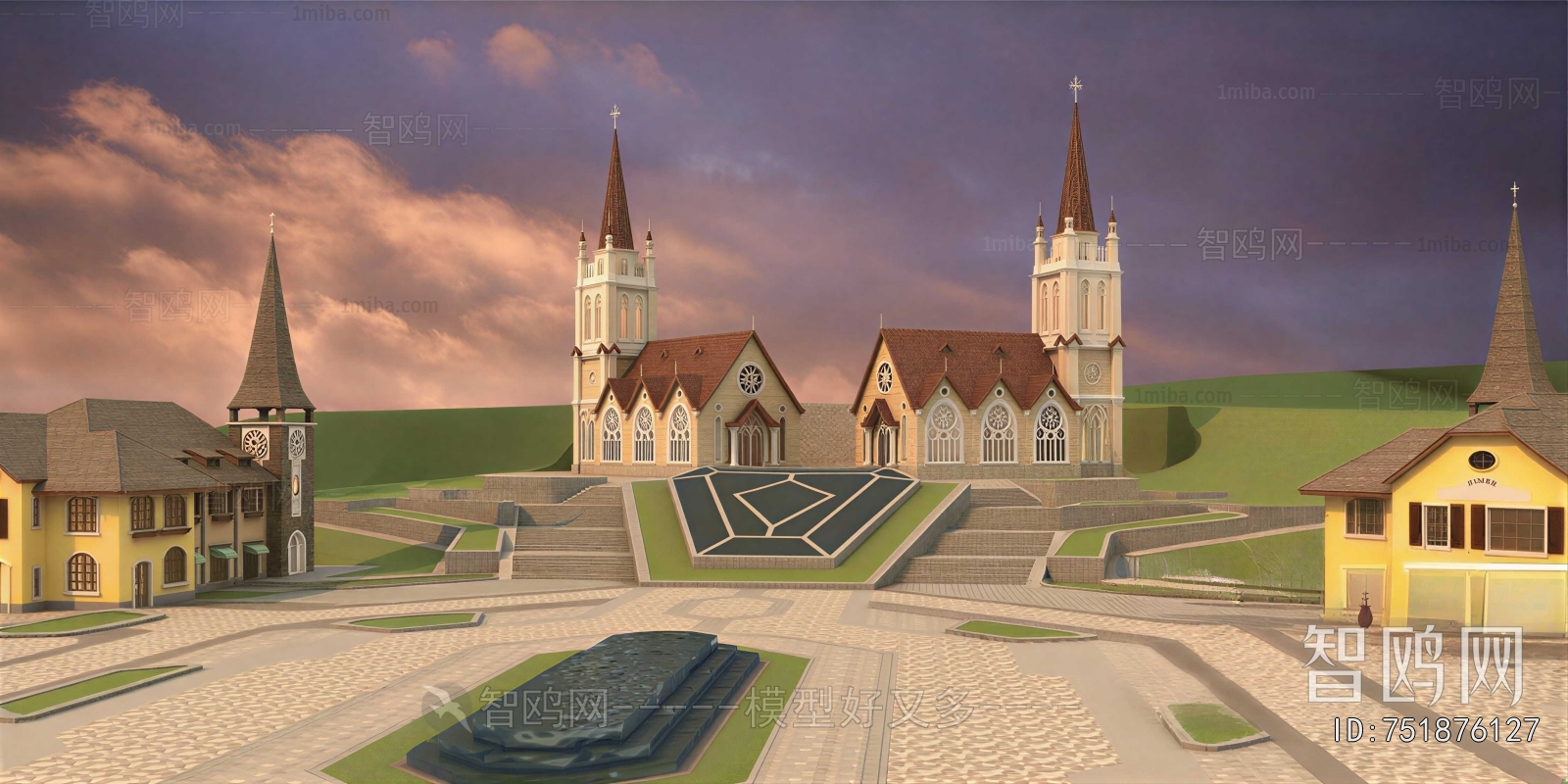 European Style Building Appearance