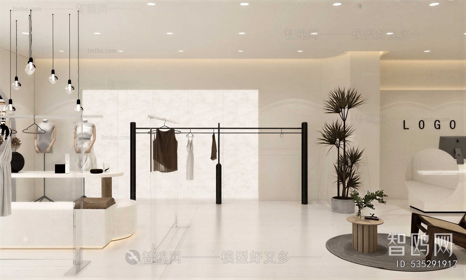 Modern Clothing Store