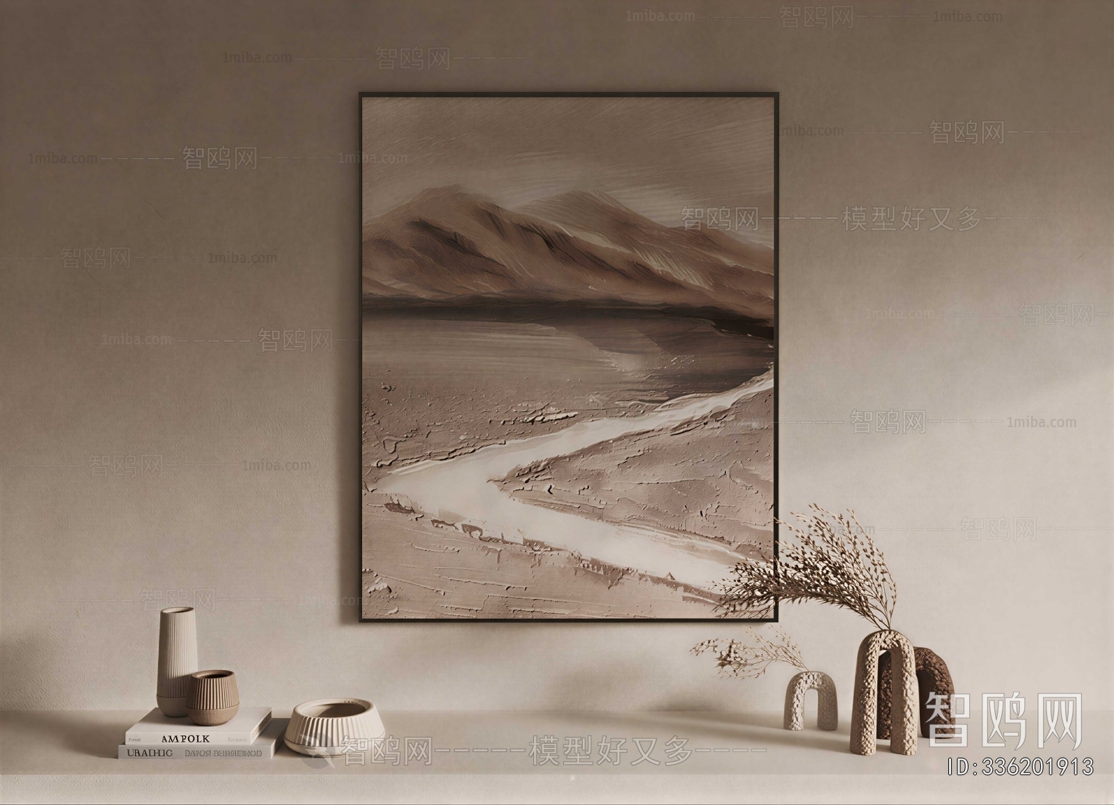 Wabi-sabi Style Painting