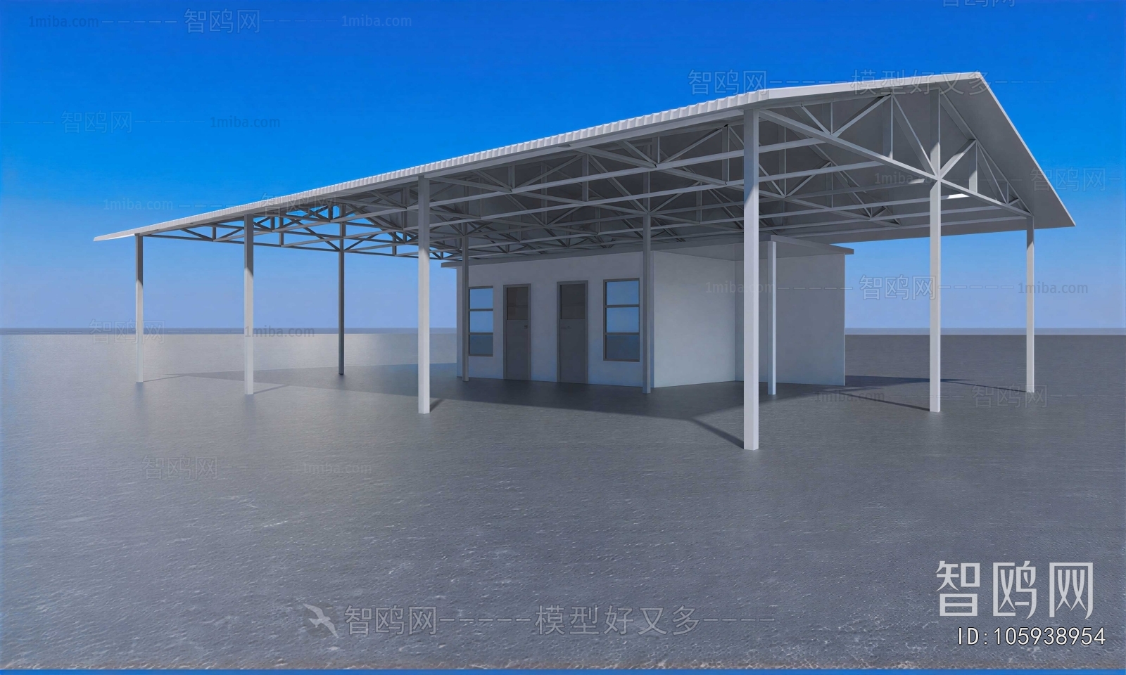 Modern Industrial Building