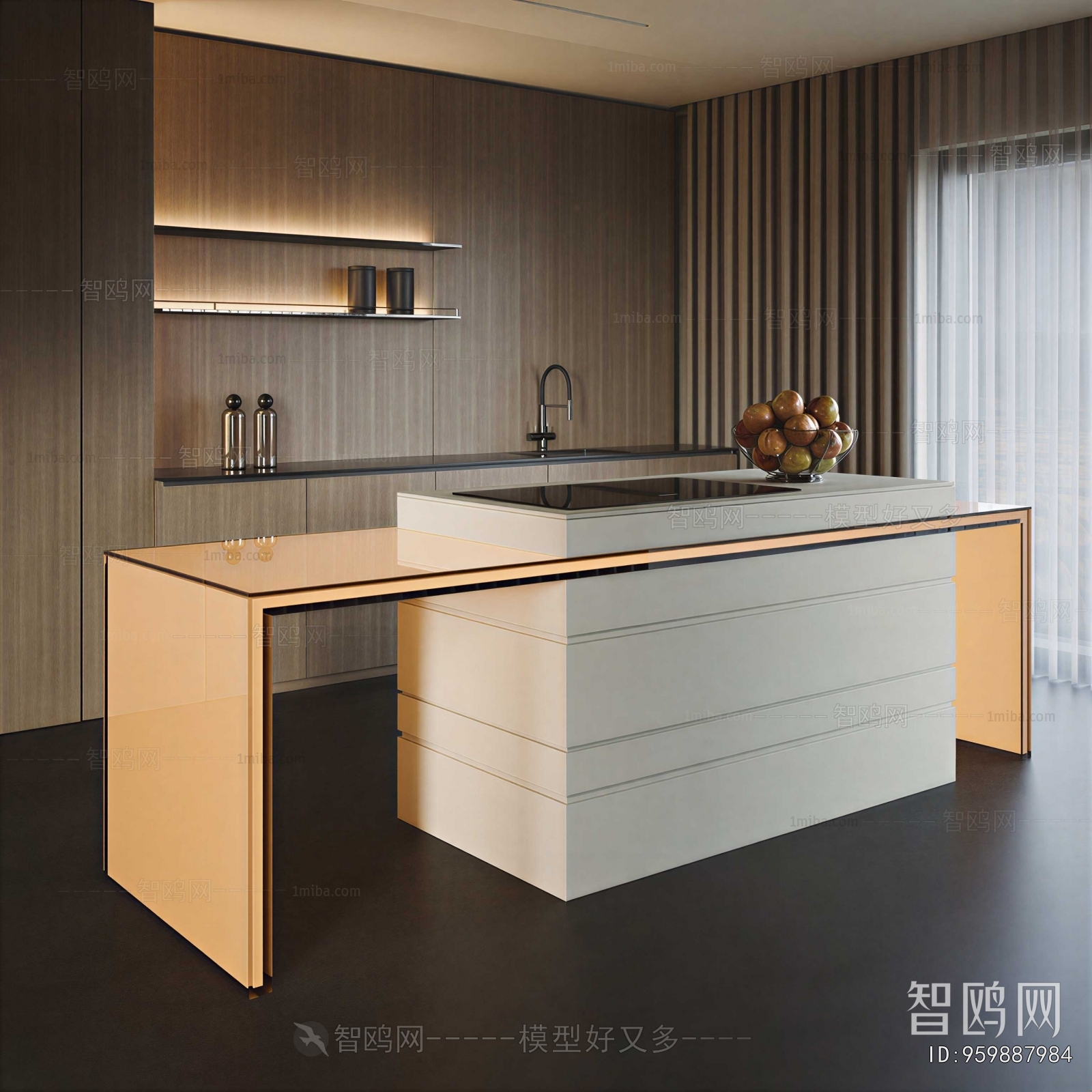 Modern Open Kitchen