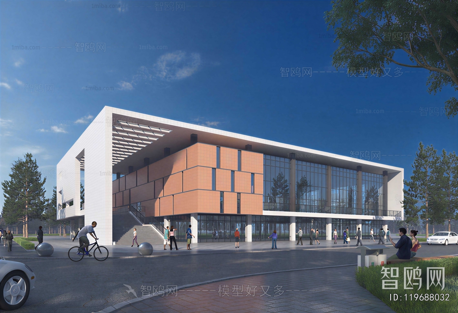 Modern Industrial Building