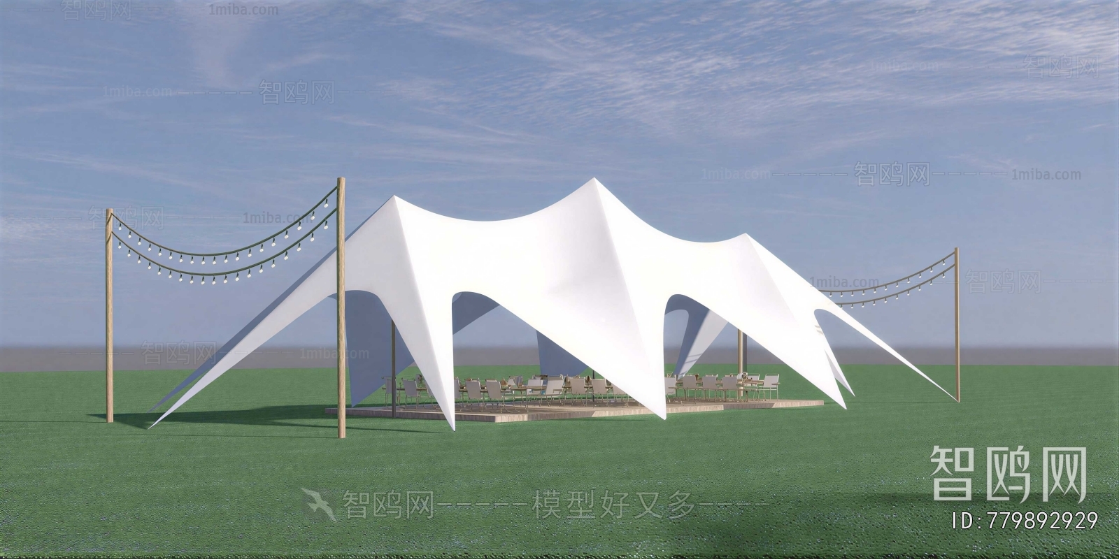 Modern Sunshade/Canopy/Tensioning Film