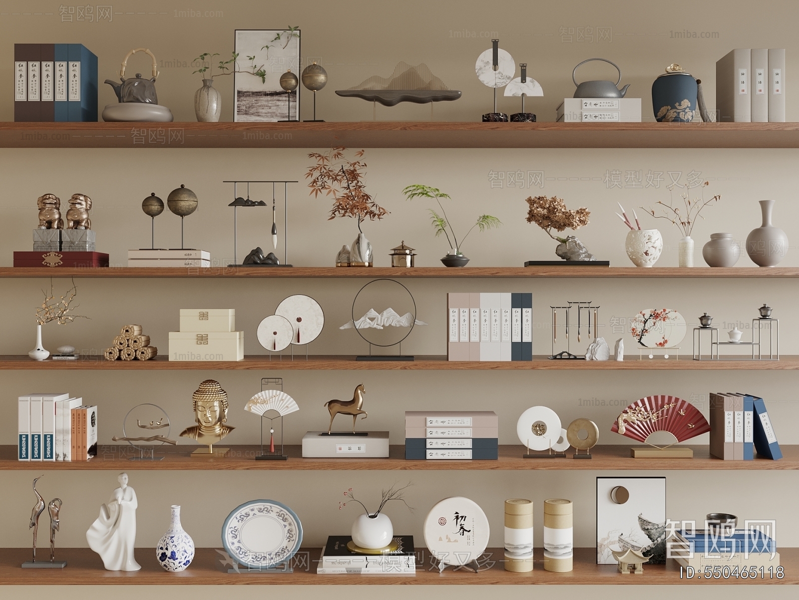 New Chinese Style Decorative Set