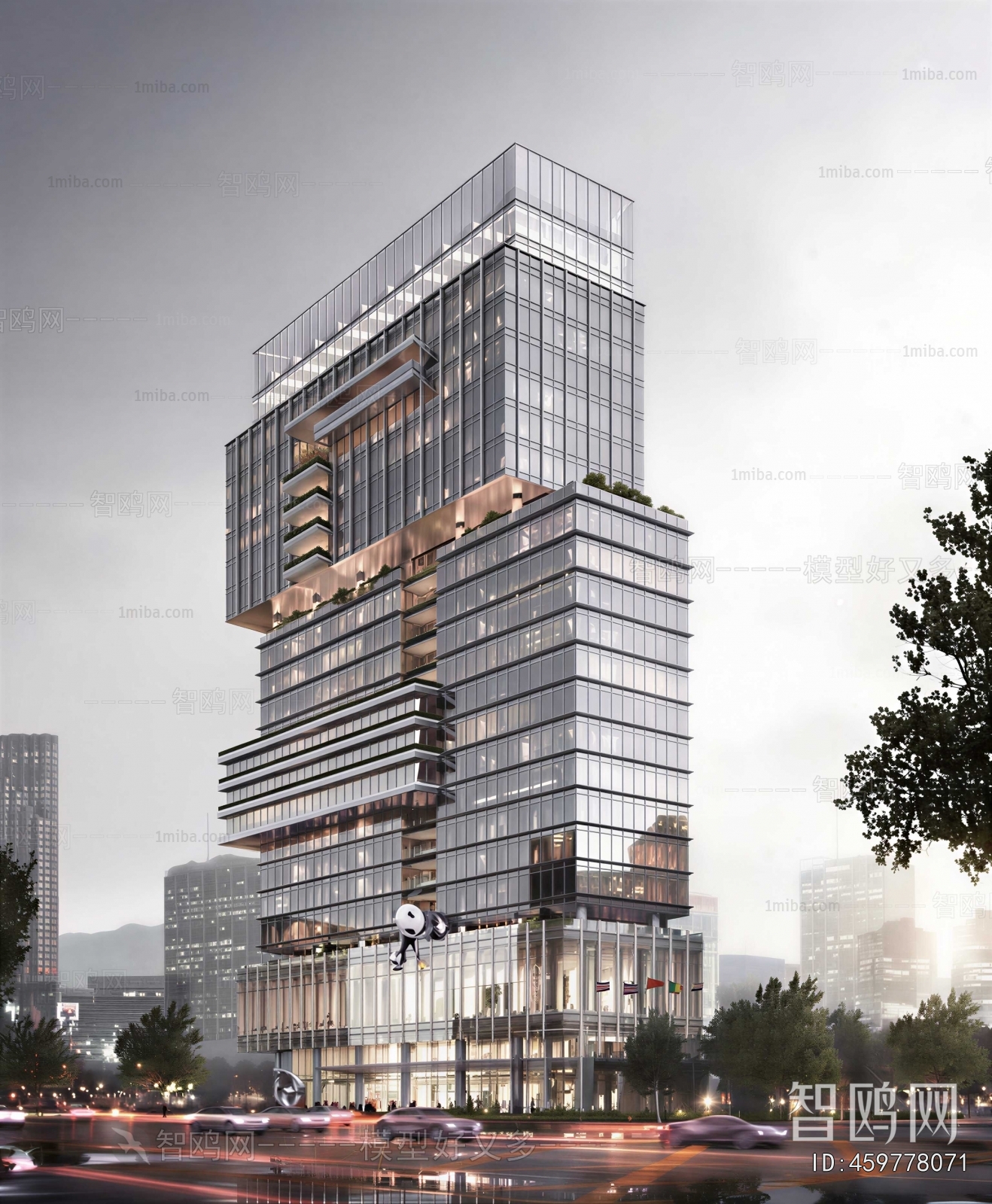 Modern Building Appearance