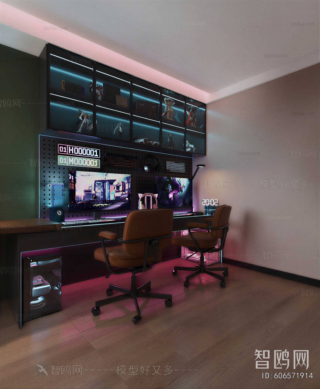Modern E-sports Room