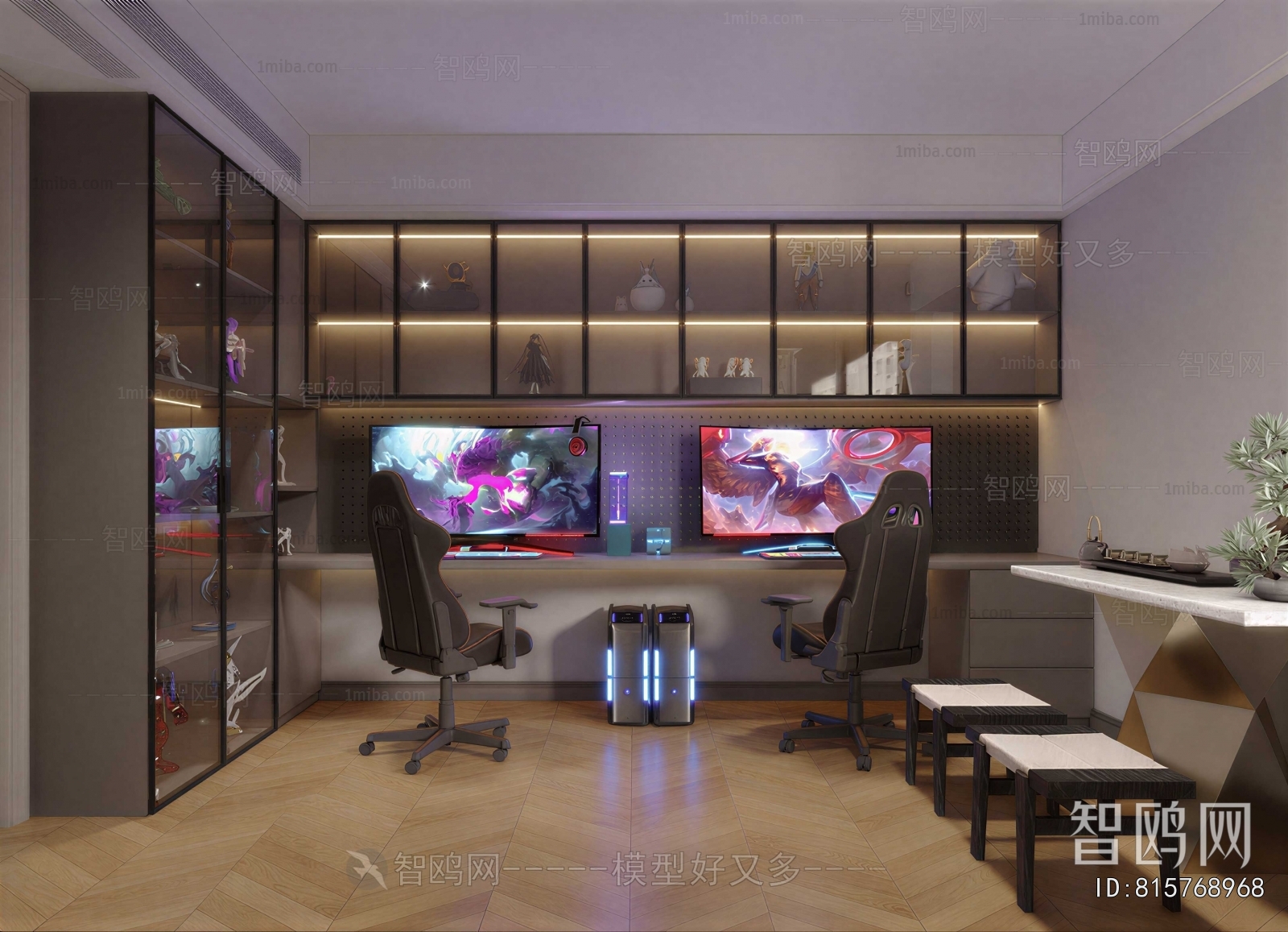 Modern E-sports Room