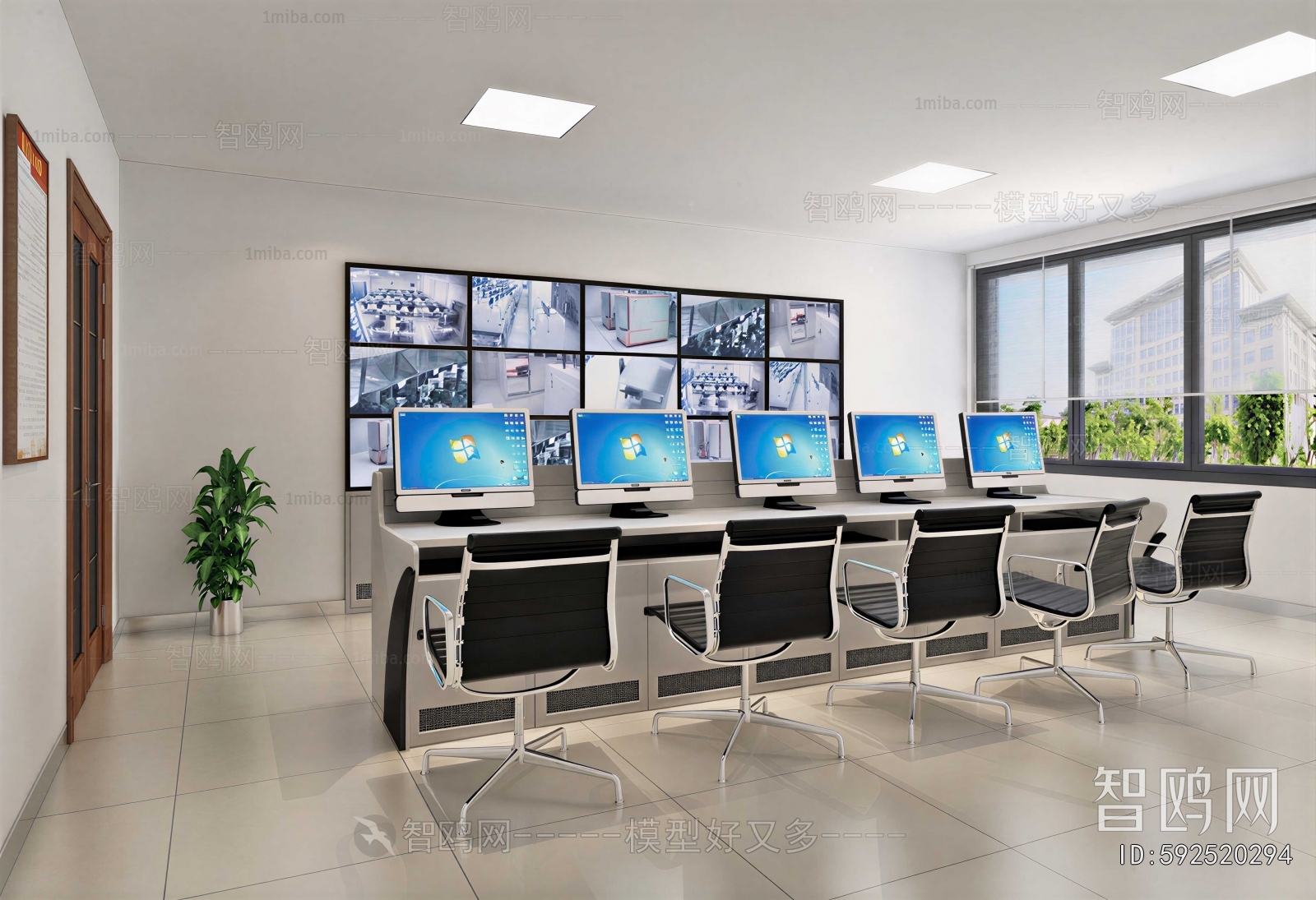 Modern Staff Area