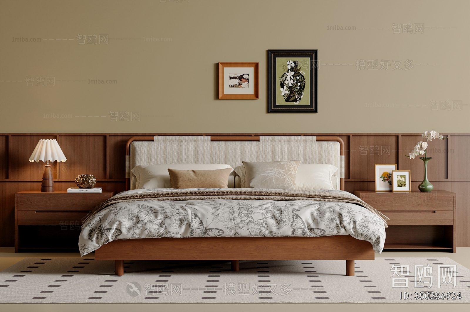 French Style Double Bed