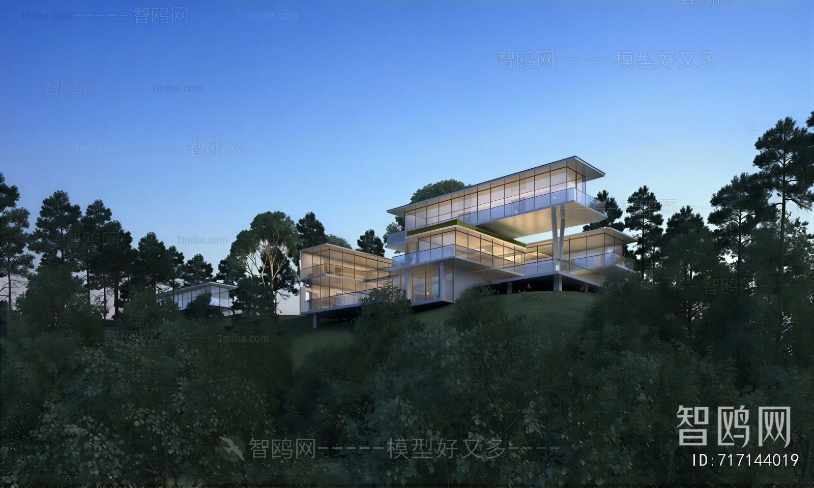 Chinese Style Villa Appearance