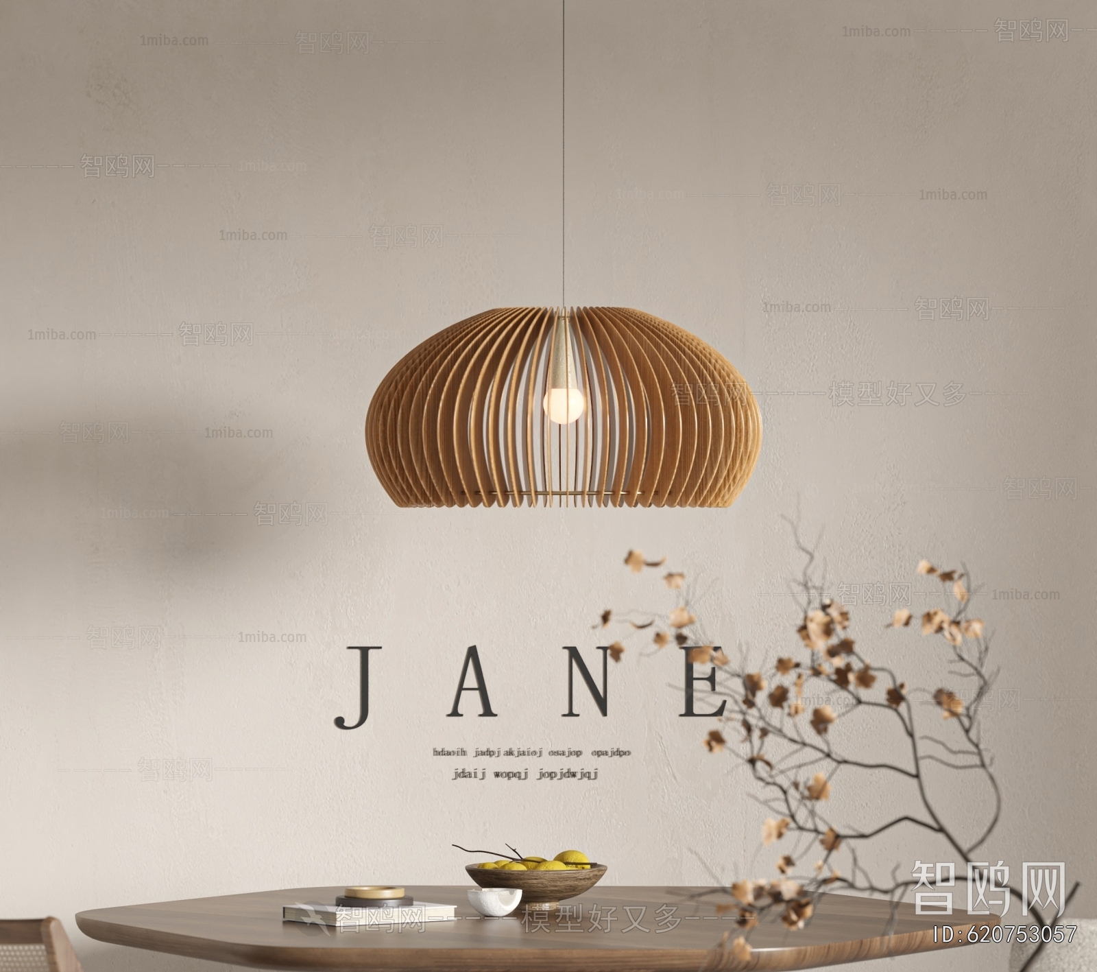 Wabi-sabi Style Droplight