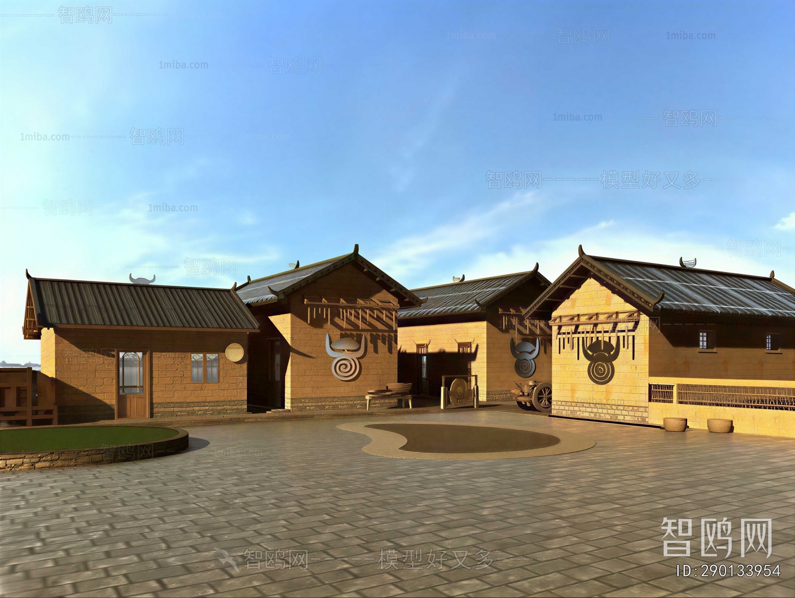 New Chinese Style Public Building