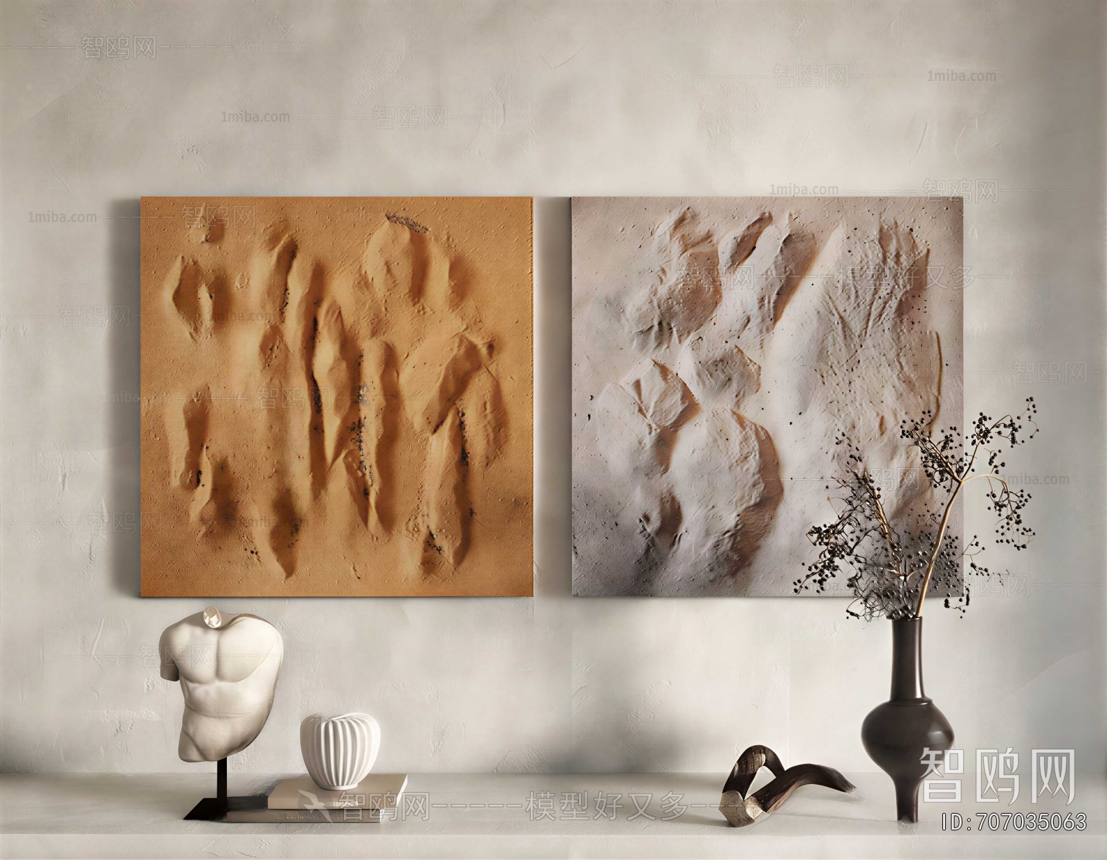Wabi-sabi Style Painting