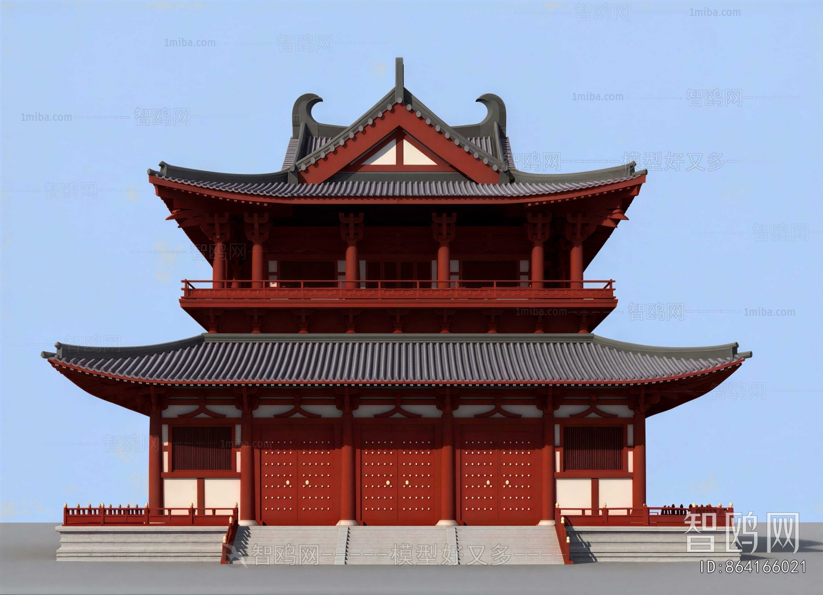 Chinese Style Ancient Architectural Buildings