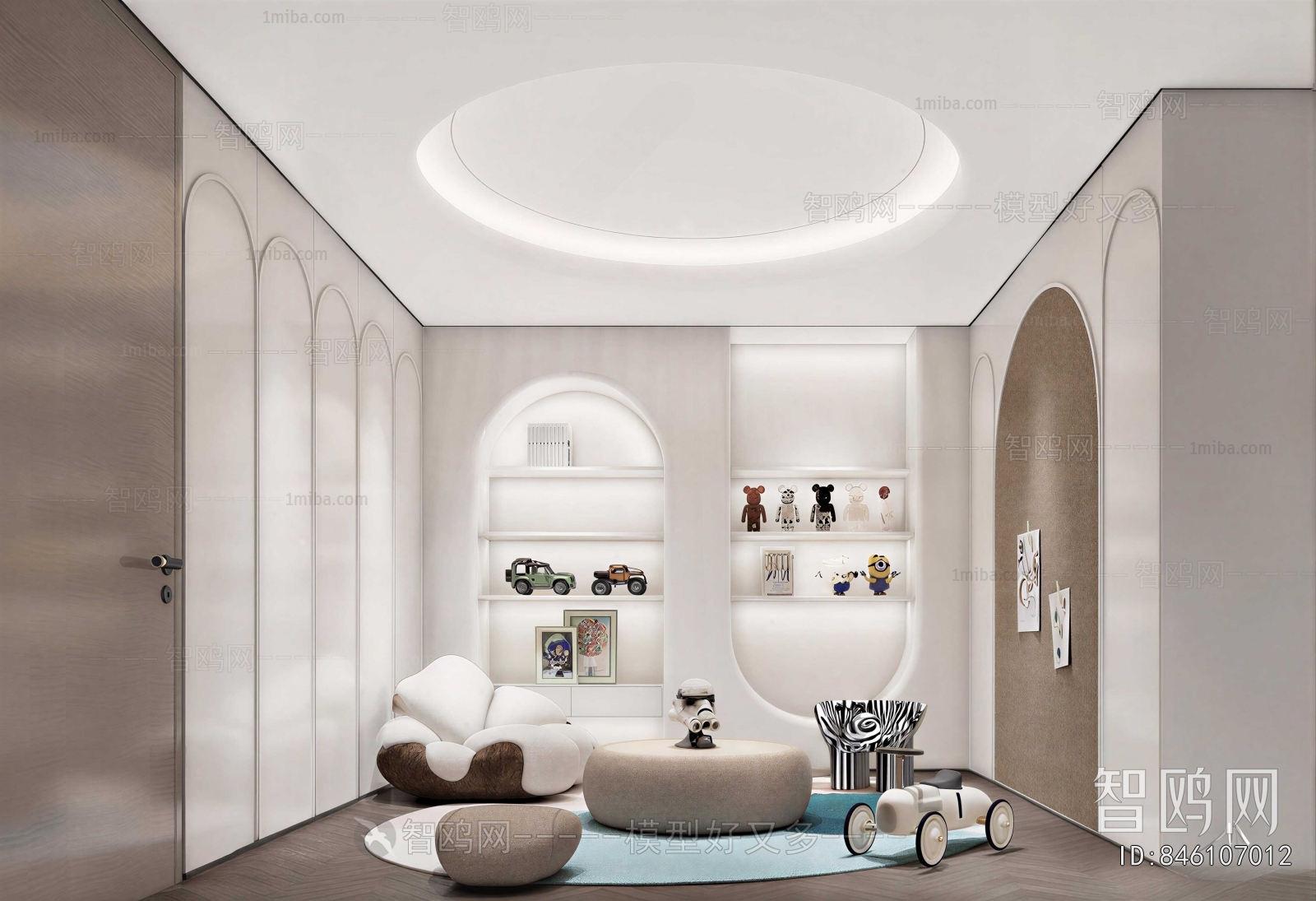 Modern Children's Playroom