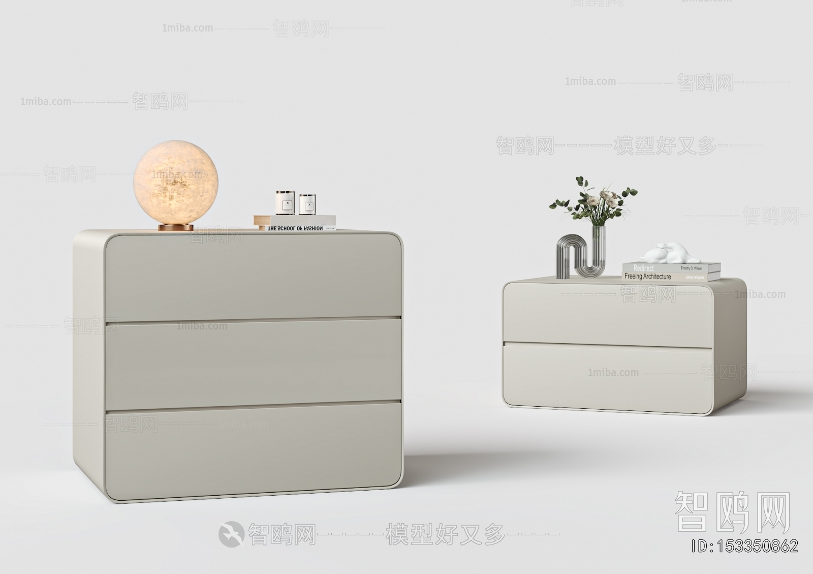 Modern Bedside Cupboard