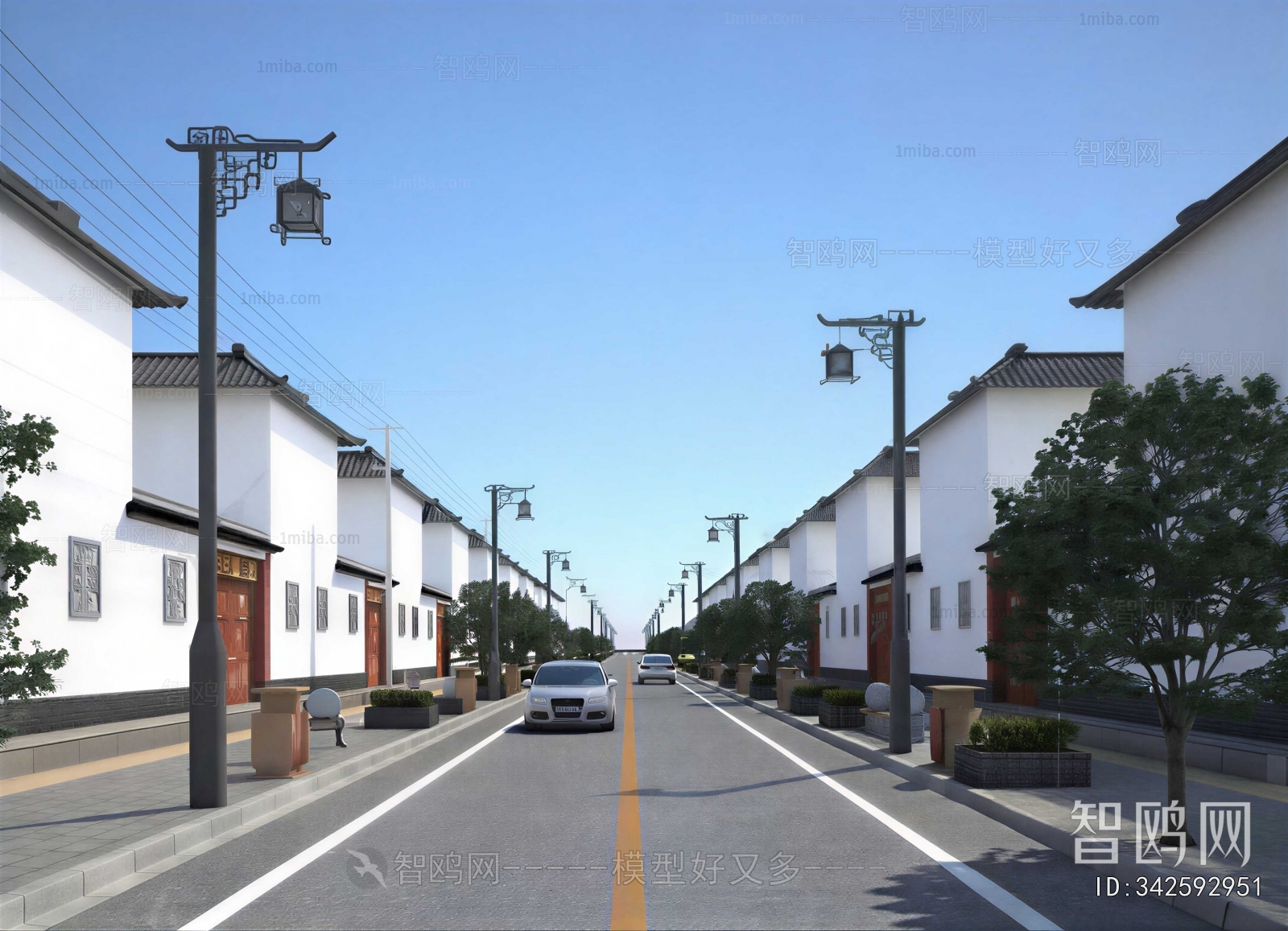 New Chinese Style Road