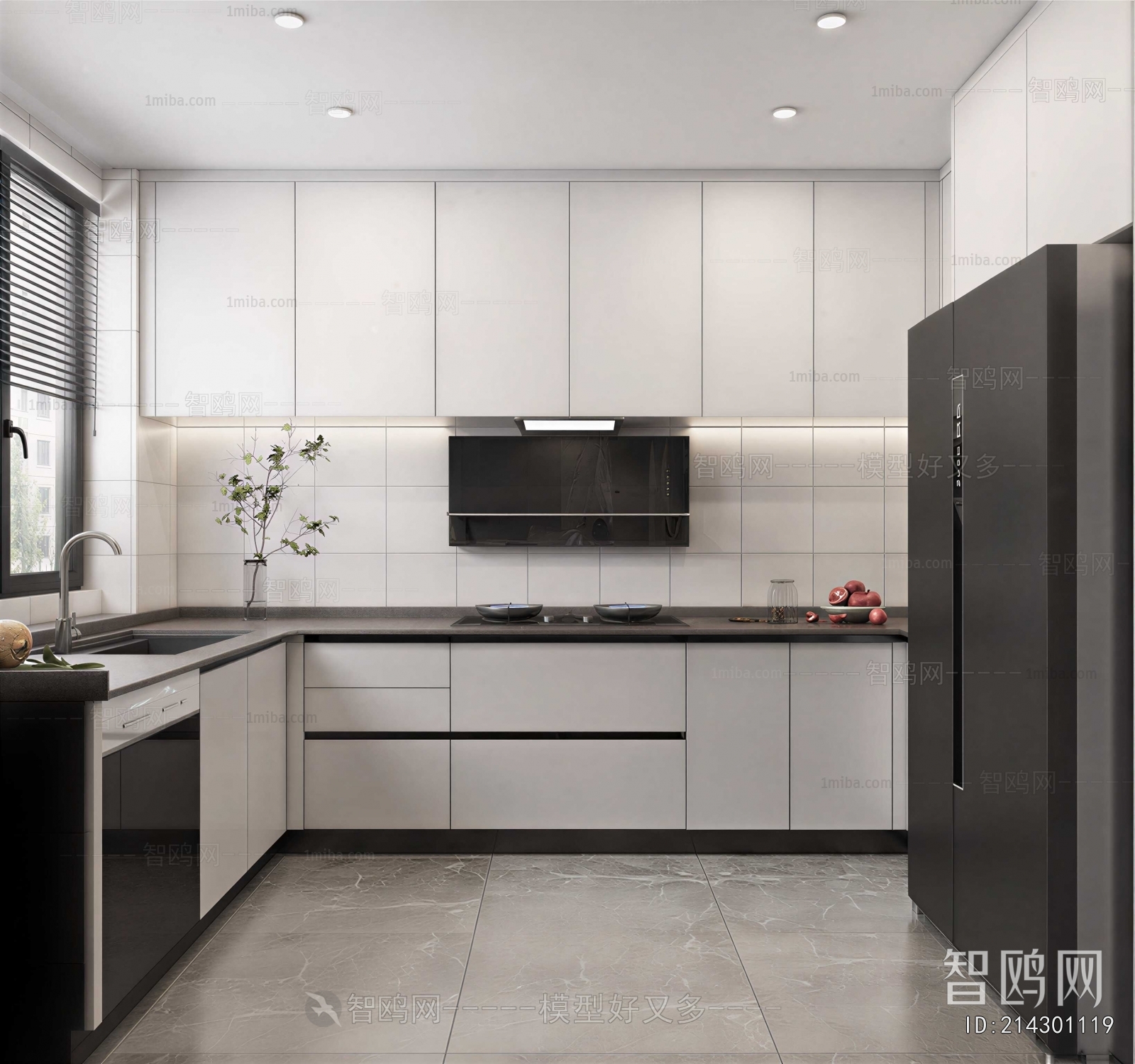 Modern The Kitchen