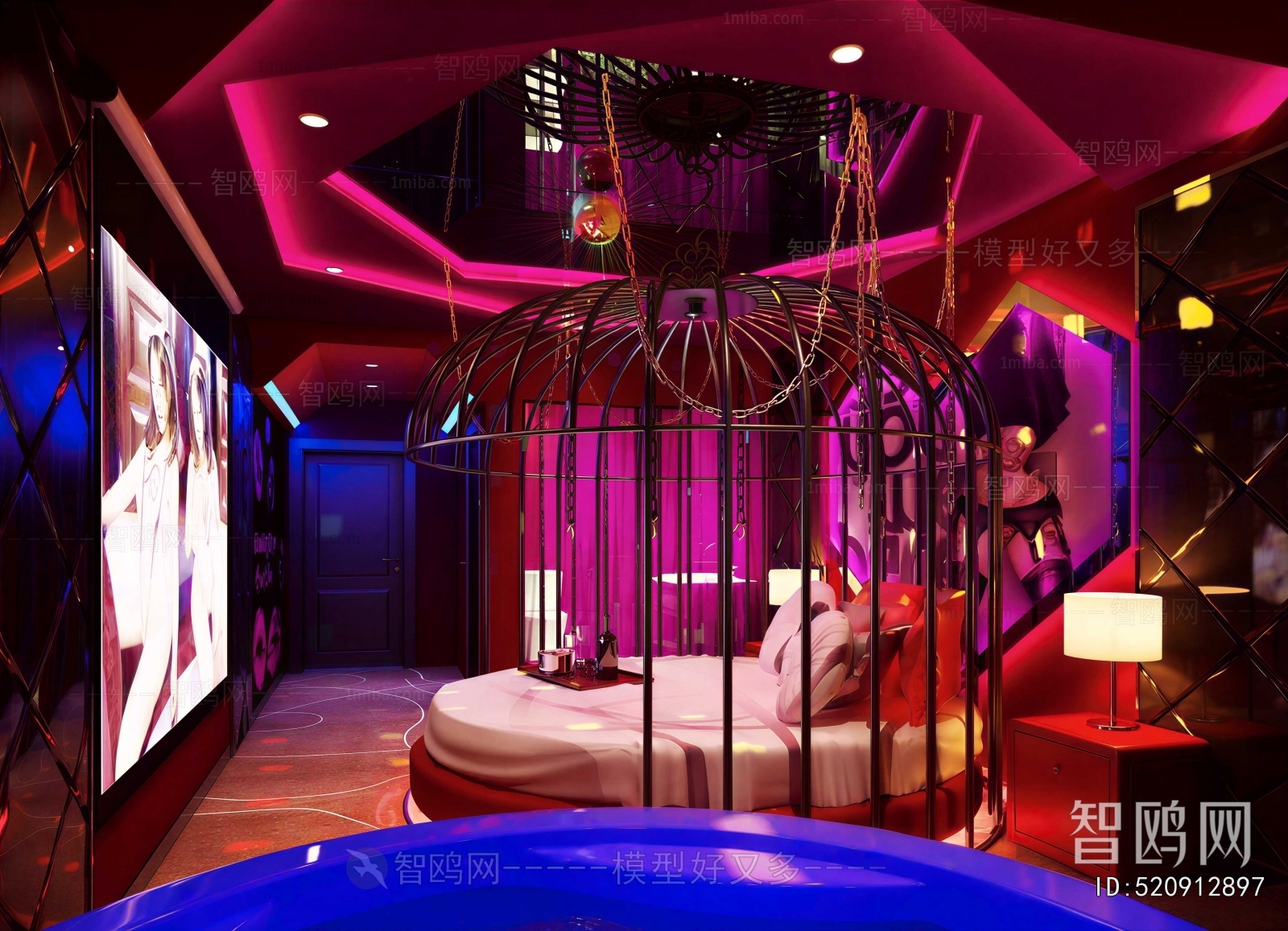 Modern Guest Room