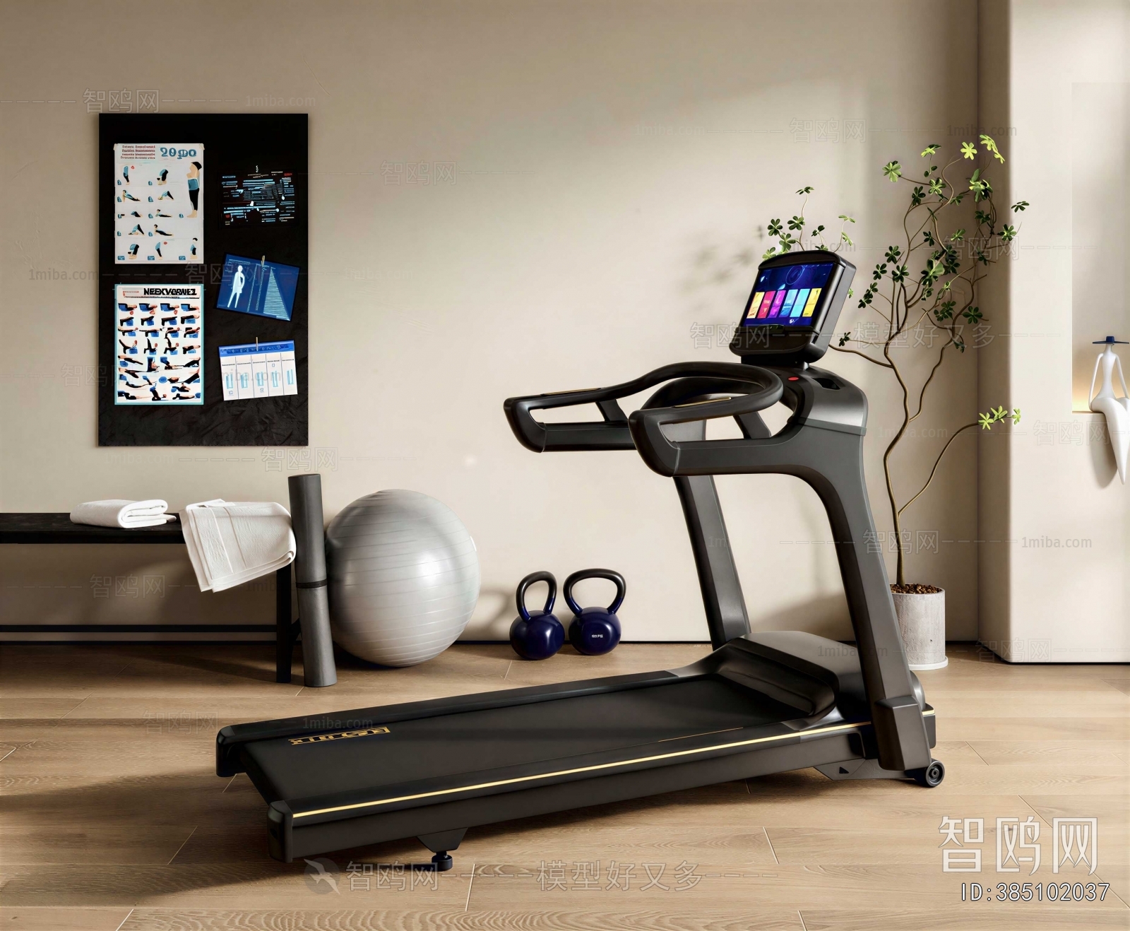 Modern Fitness Equipment