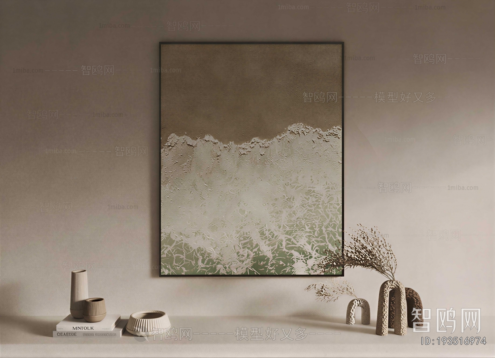 Wabi-sabi Style Painting