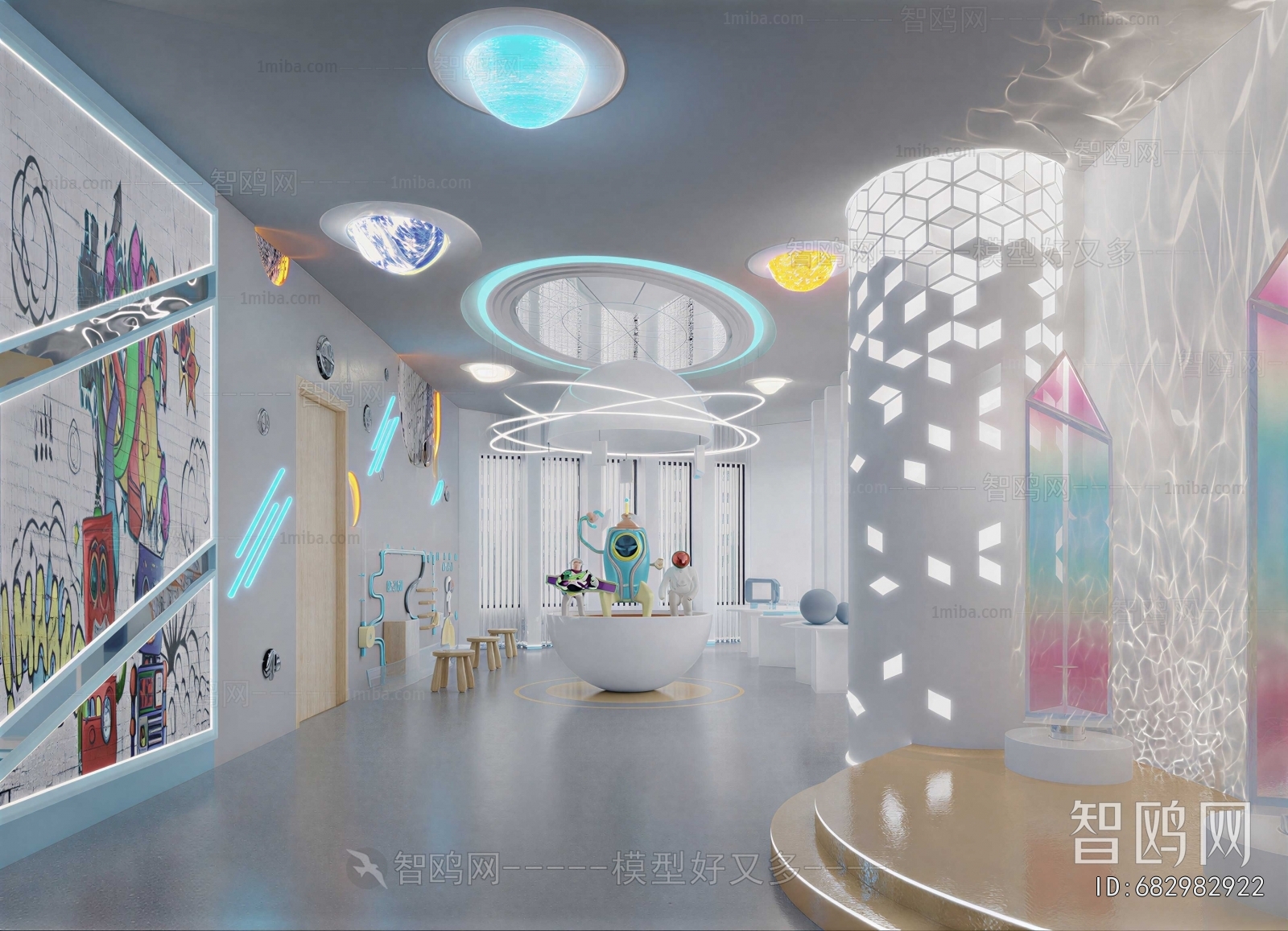 Modern Children's Playroom