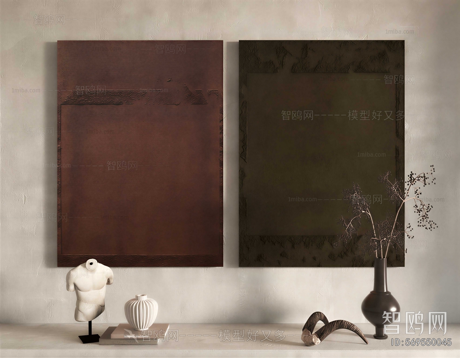 Wabi-sabi Style Painting