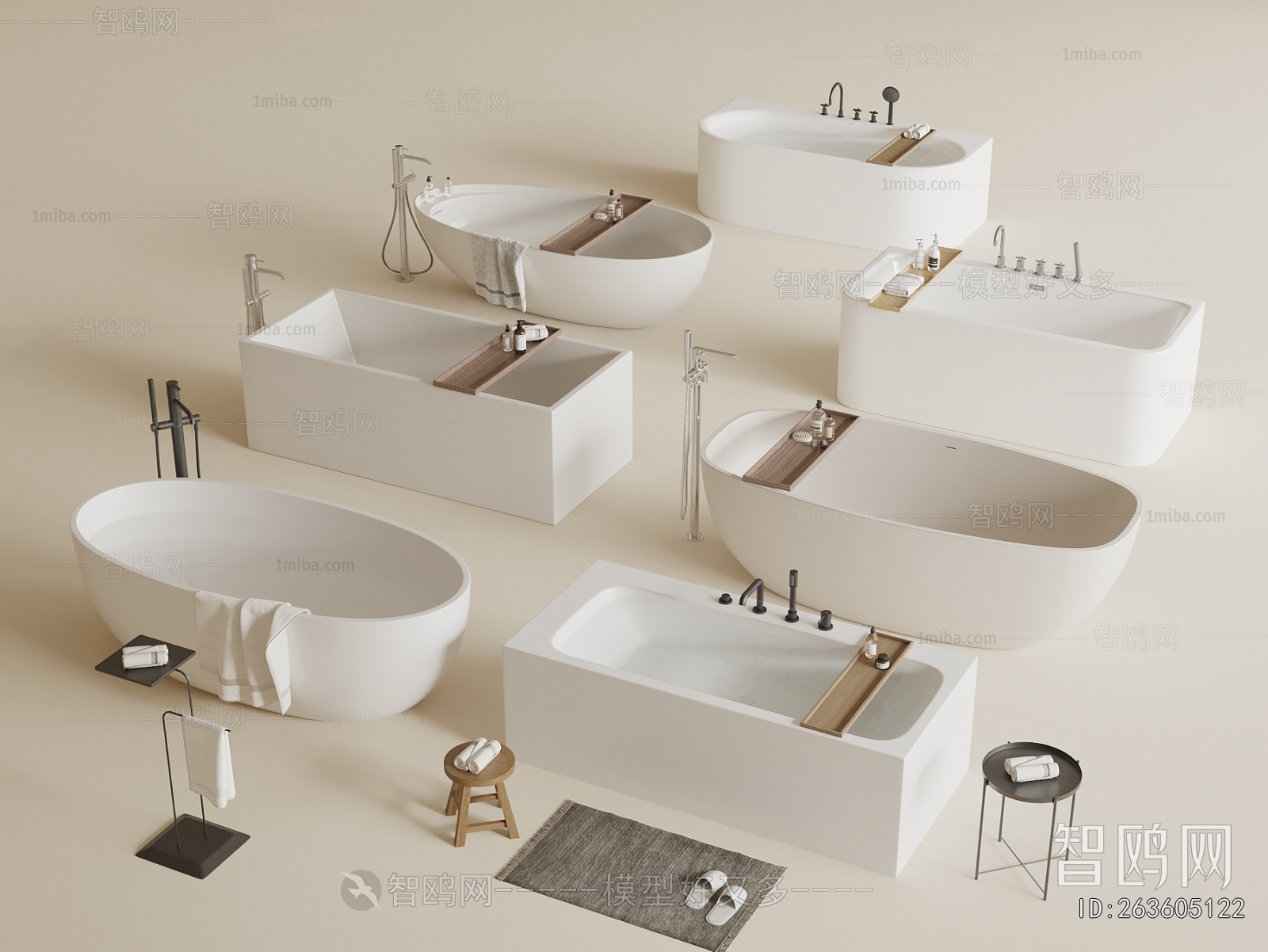 Modern Bathtub