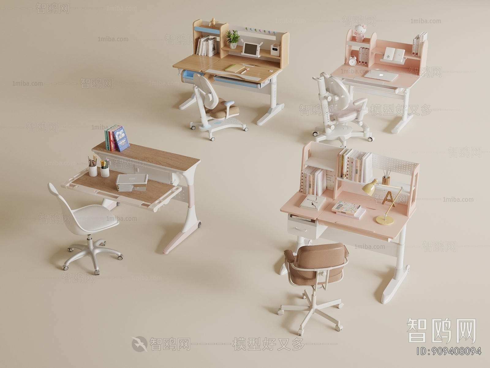 Modern Computer Desk And Chair