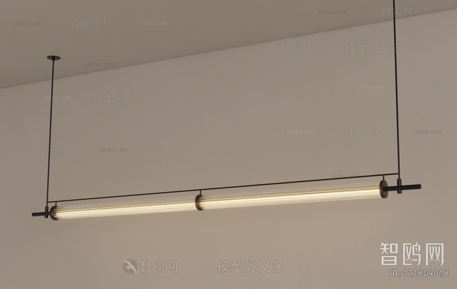 Modern Long Chandelier