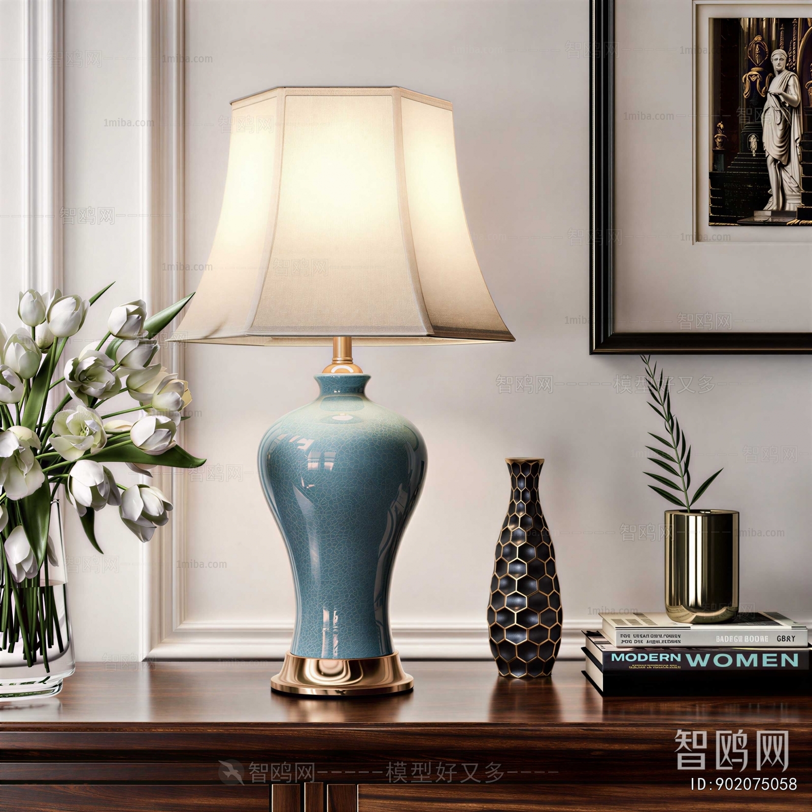 European Style Table Lamp