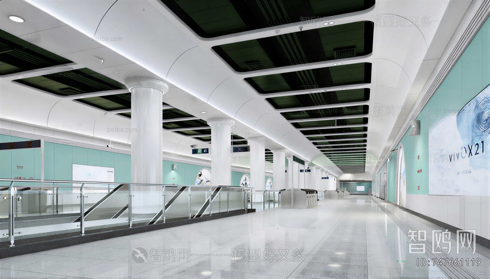 Modern Corridor/elevator Hall