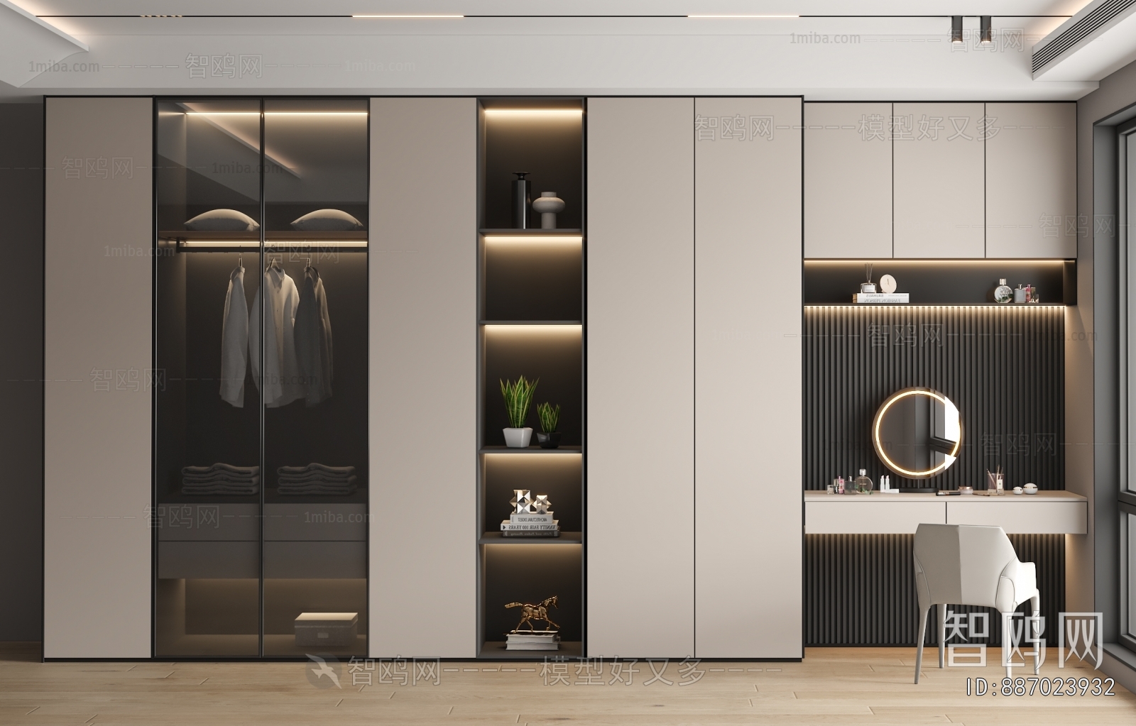 Modern The Wardrobe
